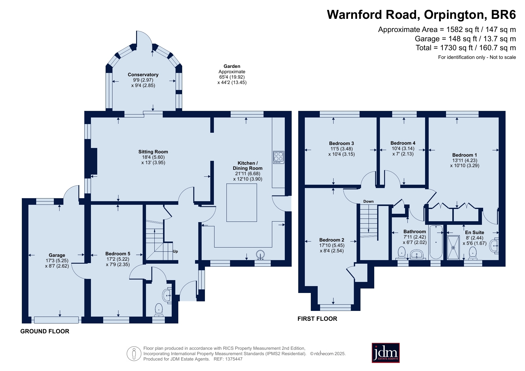18, Warnford Road, Orpington floorplan