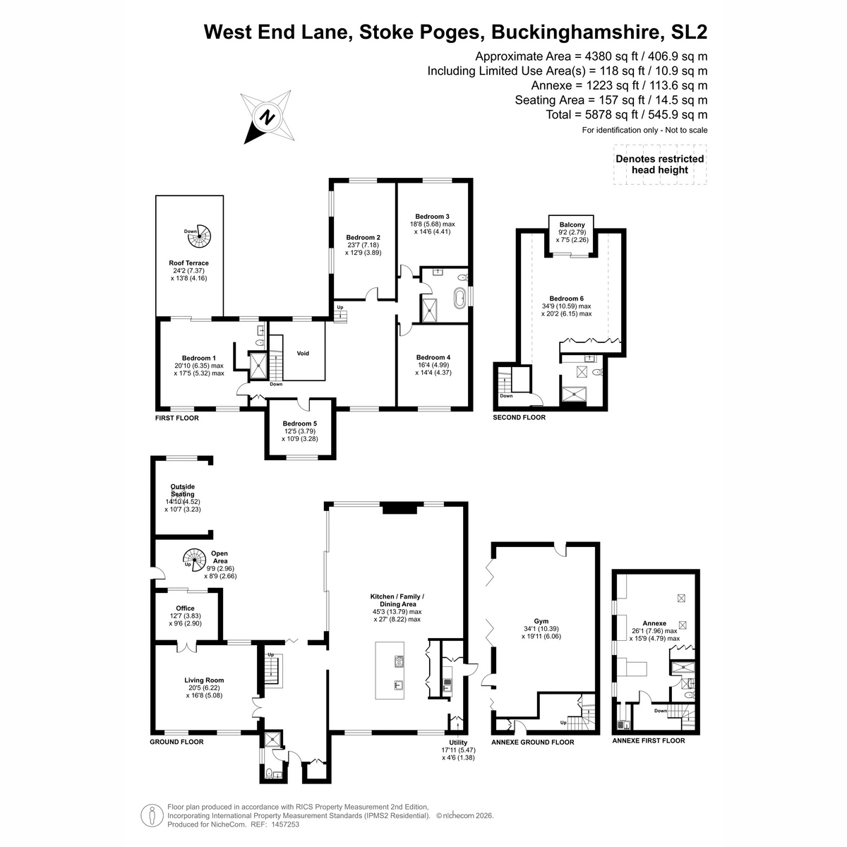 Craylands, West End Lane, Stoke Poges floorplan