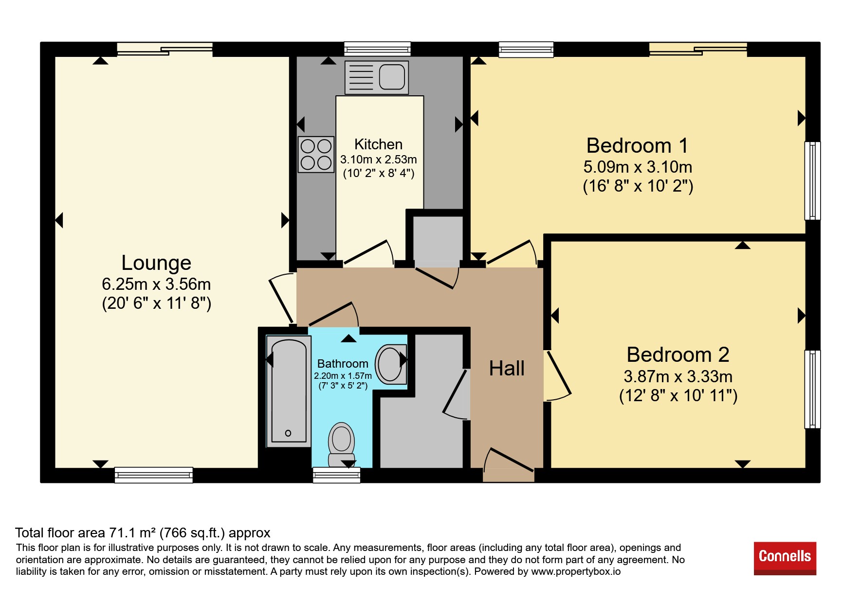 6, Kelling Way, Milton Keynes floorplan