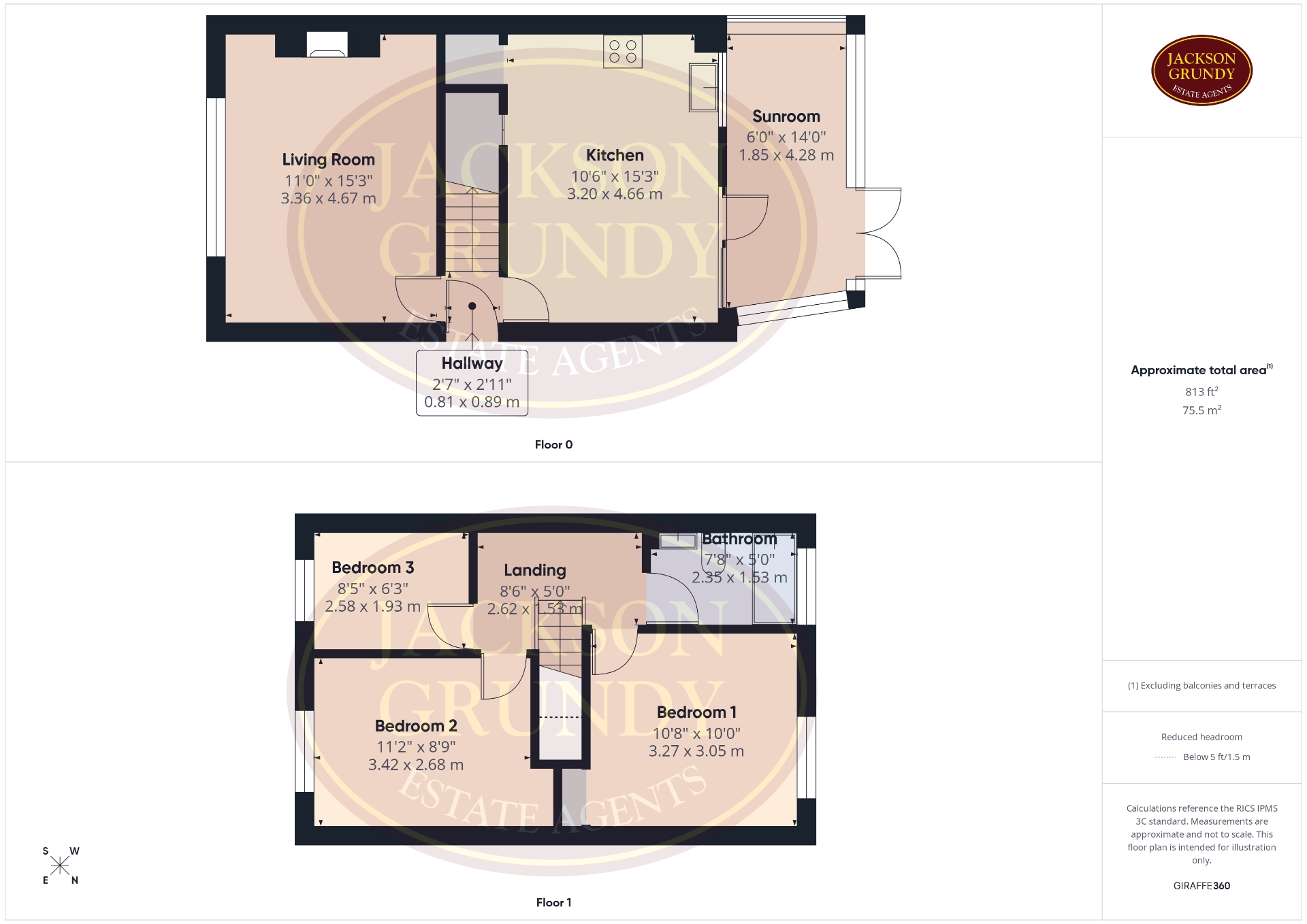 7, Meadow Rise, Towcester floorplan