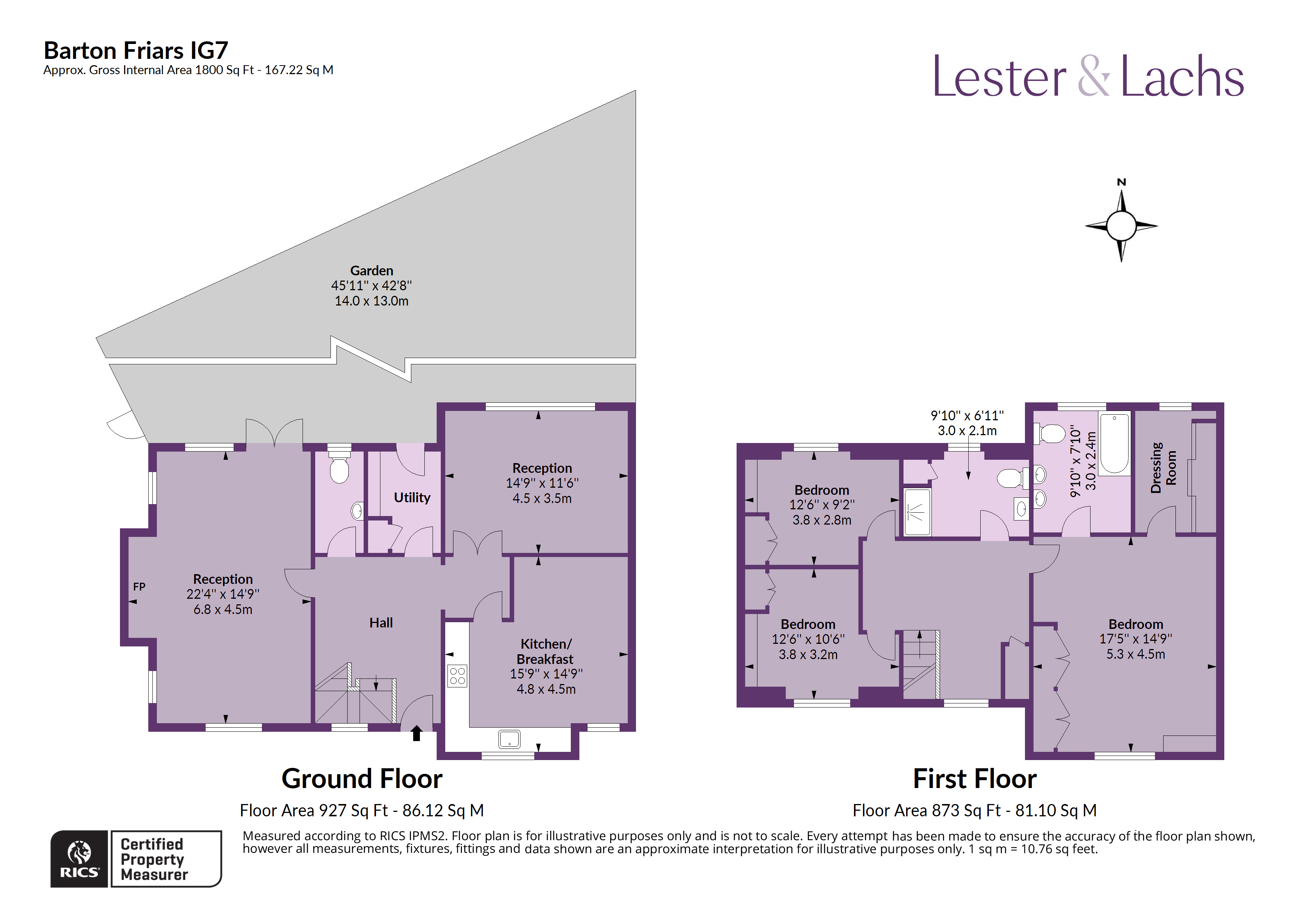 7, Barton Friars, Chigwell floorplan