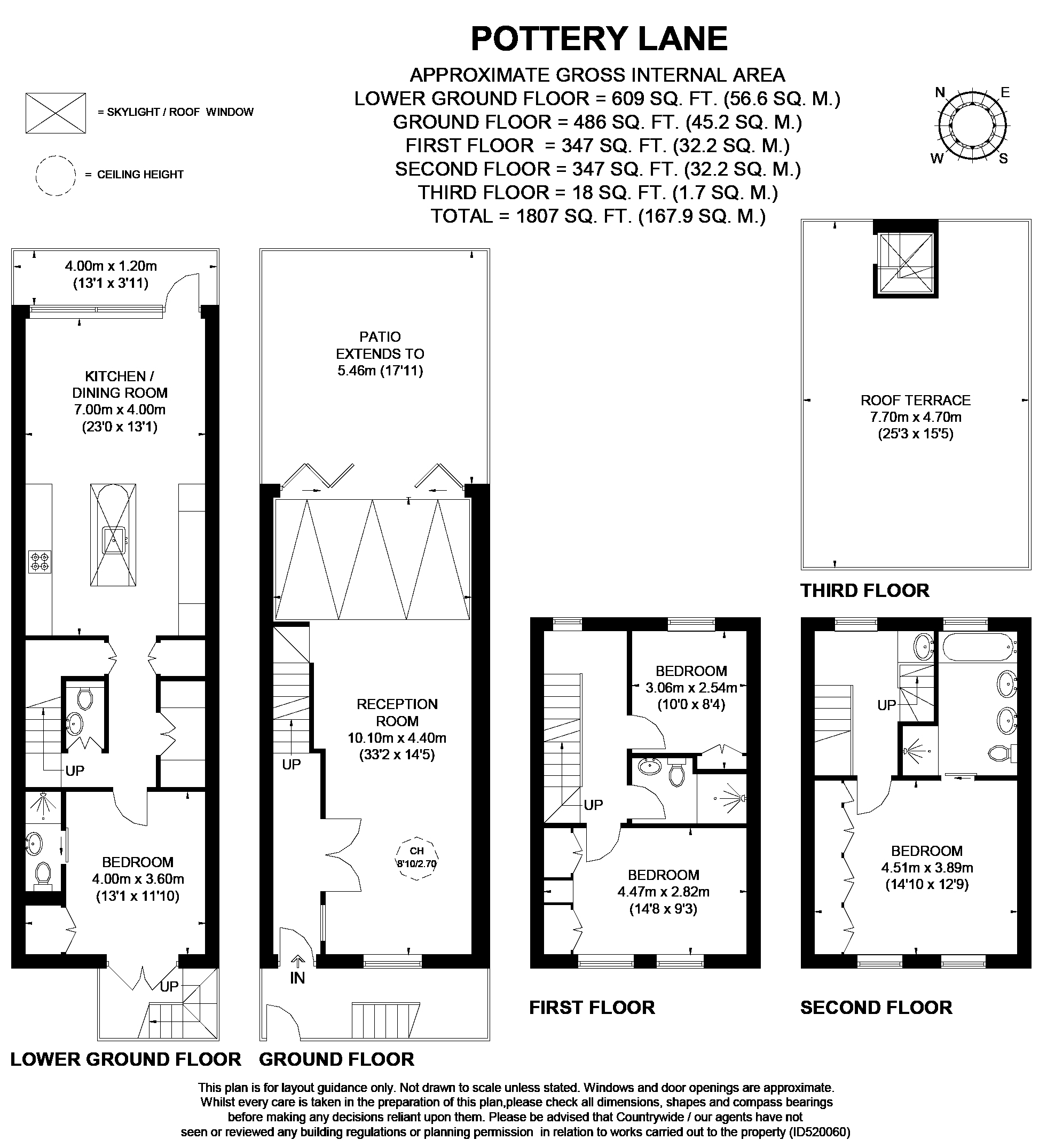 4 Bedrooms  to rent in Pottery Lane, Holland Park W11