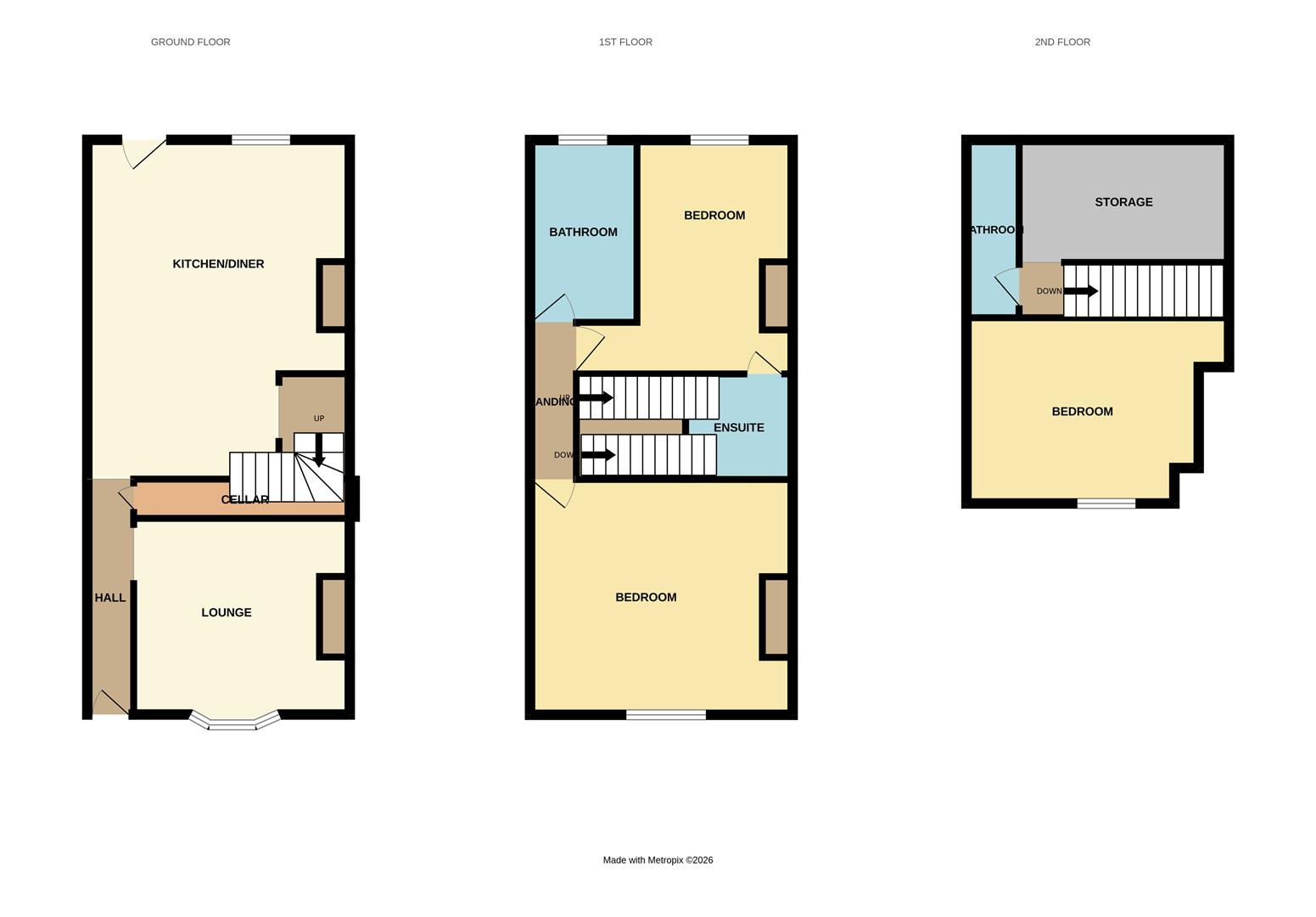 129, Bank Street, Brierley Hill floorplan