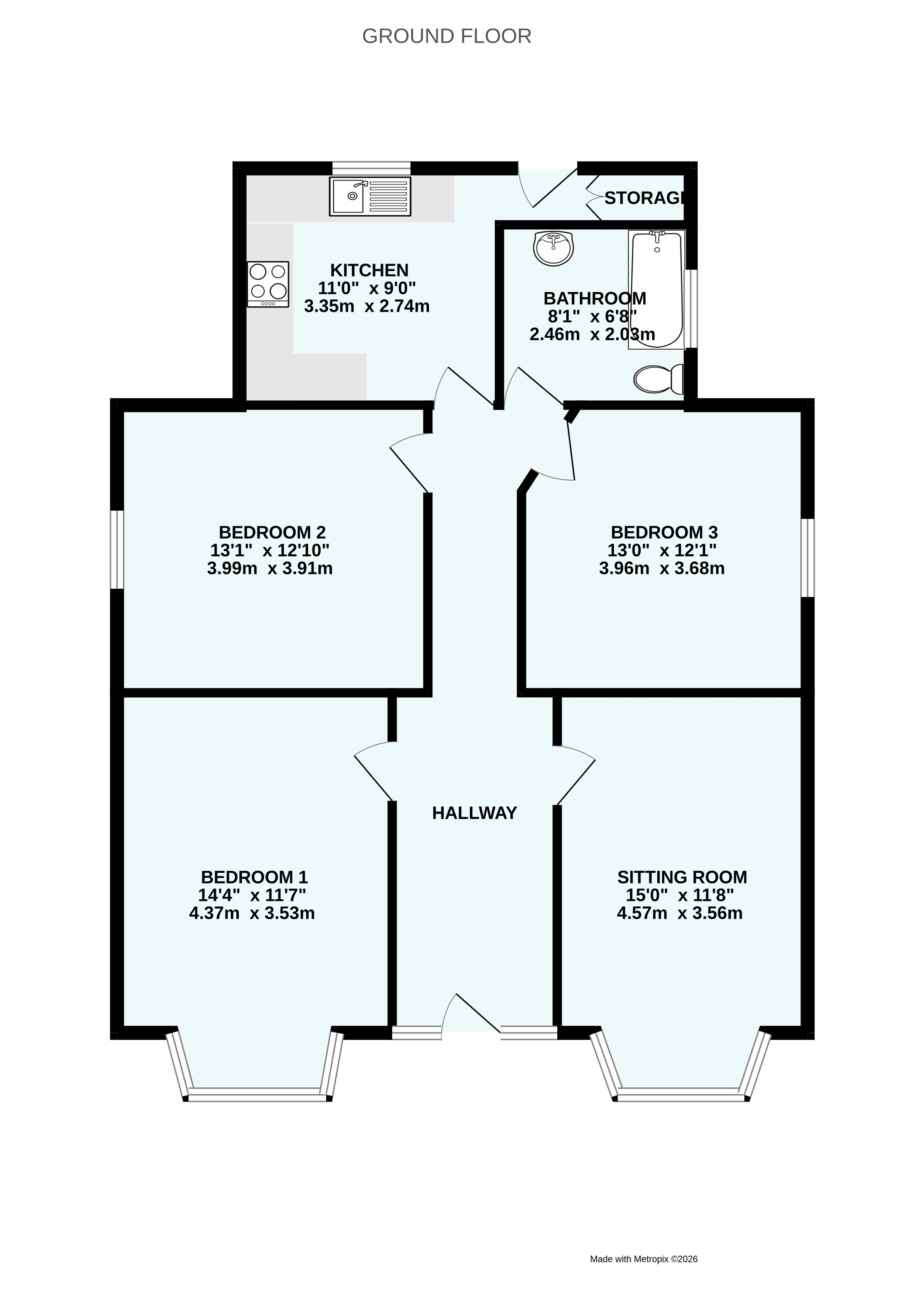 Fairhaven,, Parka Road, St. Columb floorplan