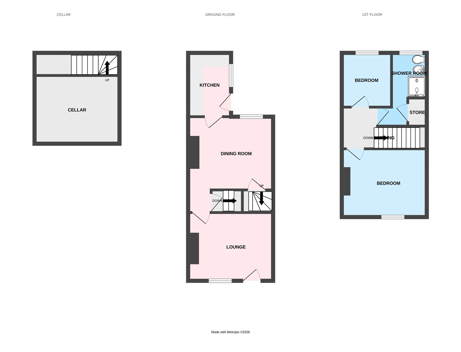 5, Rock Terrace, Telford floorplan