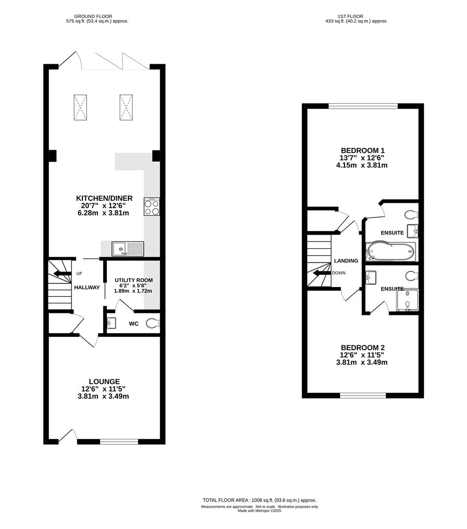 139, Coxtie Green Road, Brentwood floorplan