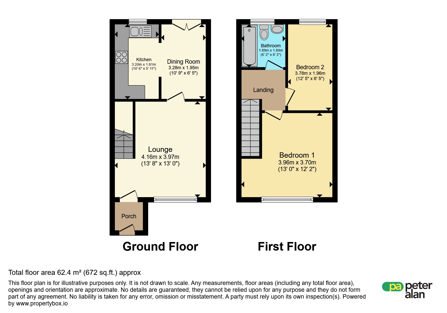 22, Nant-Y-Mynydd, Pontypridd floorplan