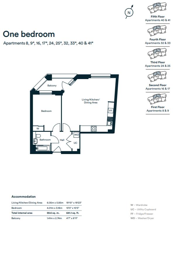 40 Greystone Mansions, 4 Fielders Crescent, Barking Riverside floorplan