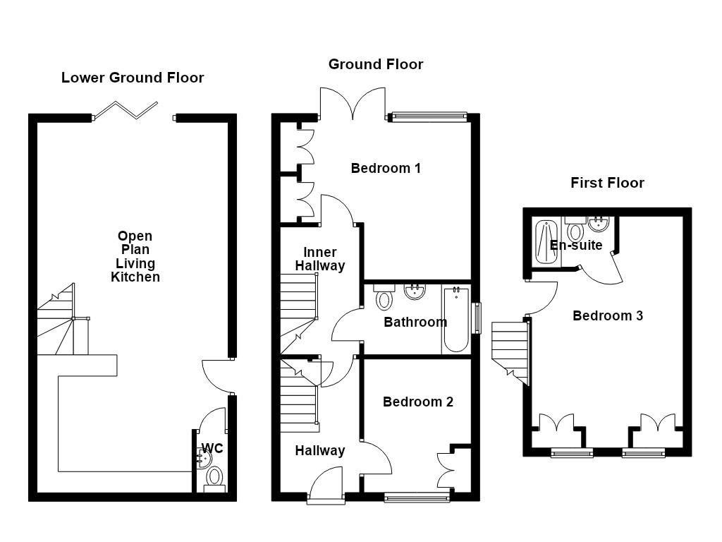 2, Simpsons Wharf, Hapton floorplan