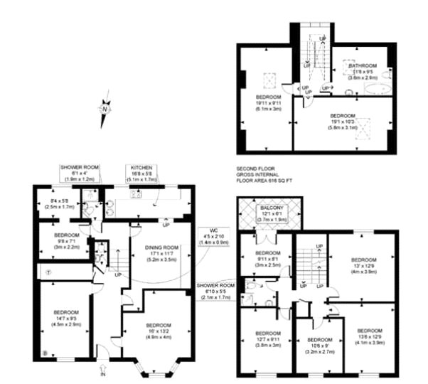 Room 10, 5, St. Marys Square, London floorplan