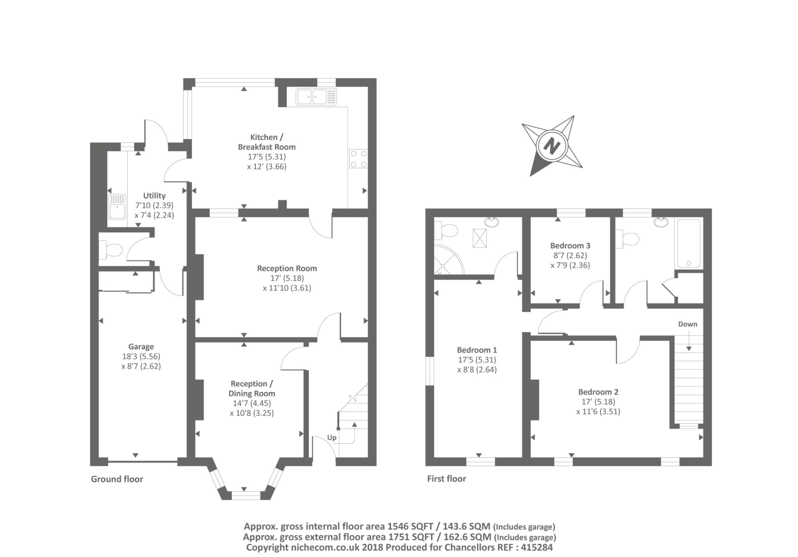 3 Bedrooms Semi-detached house for sale in Grove Road, Bladon, Woodstock, Oxfordshire OX20