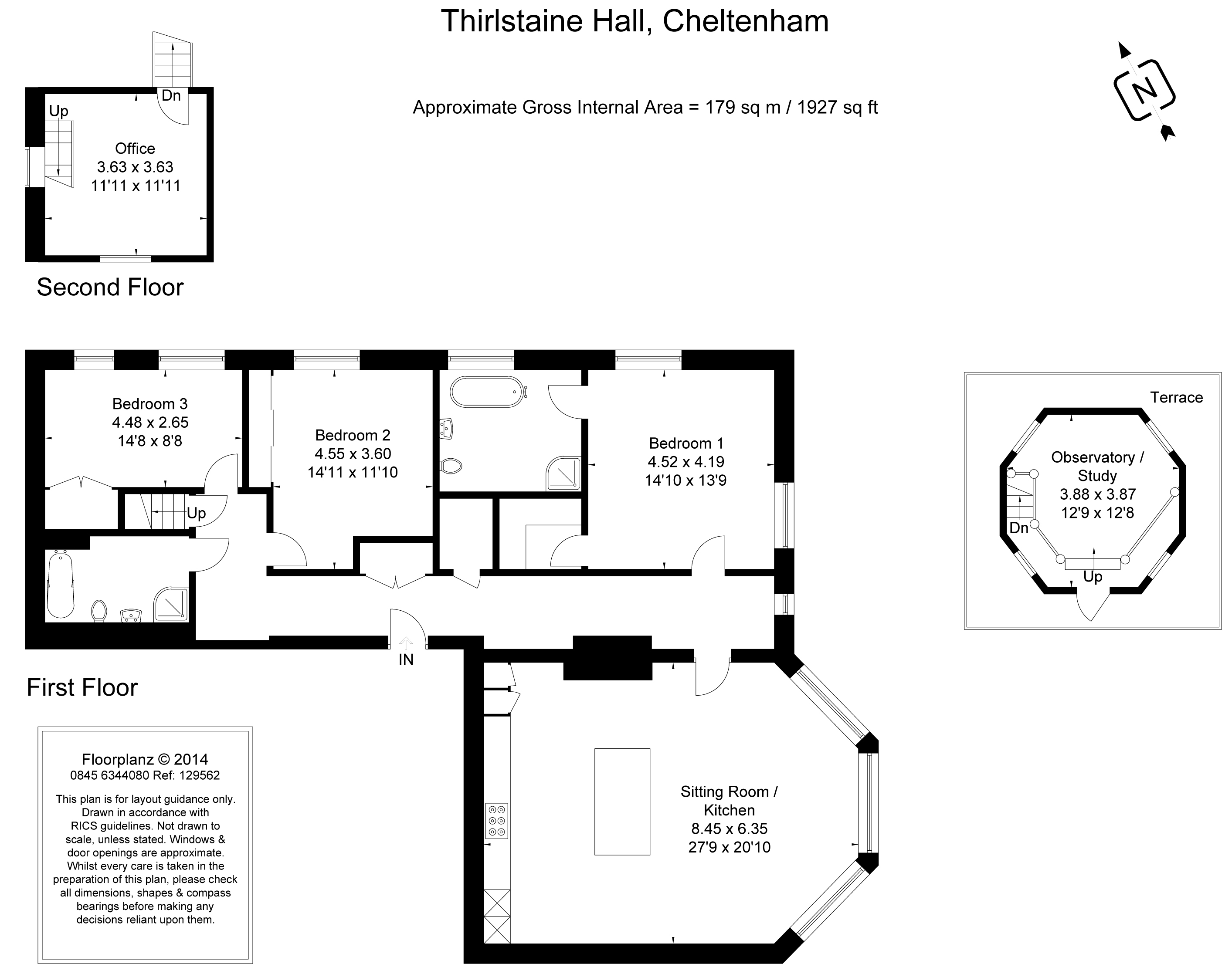 4 Thirlestaine Hall, Thirlestaine Place, Cheltenham floorplan
