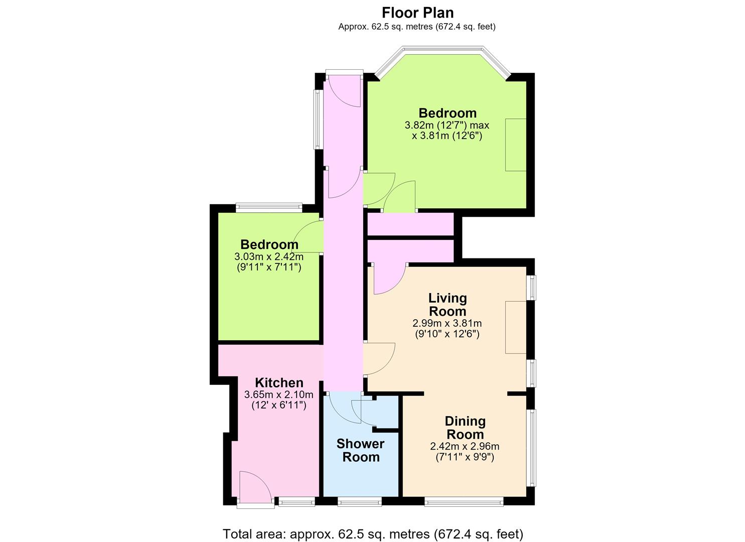 23, Ardingly Drive, Goring-by-Sea, Worthing floorplan