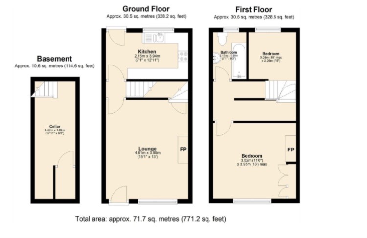 24, Stanley Street, Brighouse floorplan