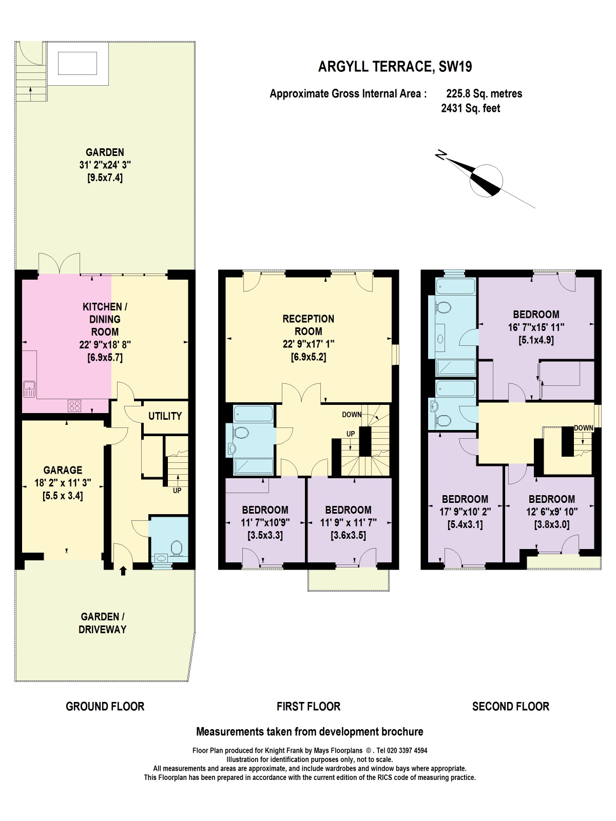 Argyll Terrace, Victoria Drive, Wandsworth, London SW19, 5 bedroom