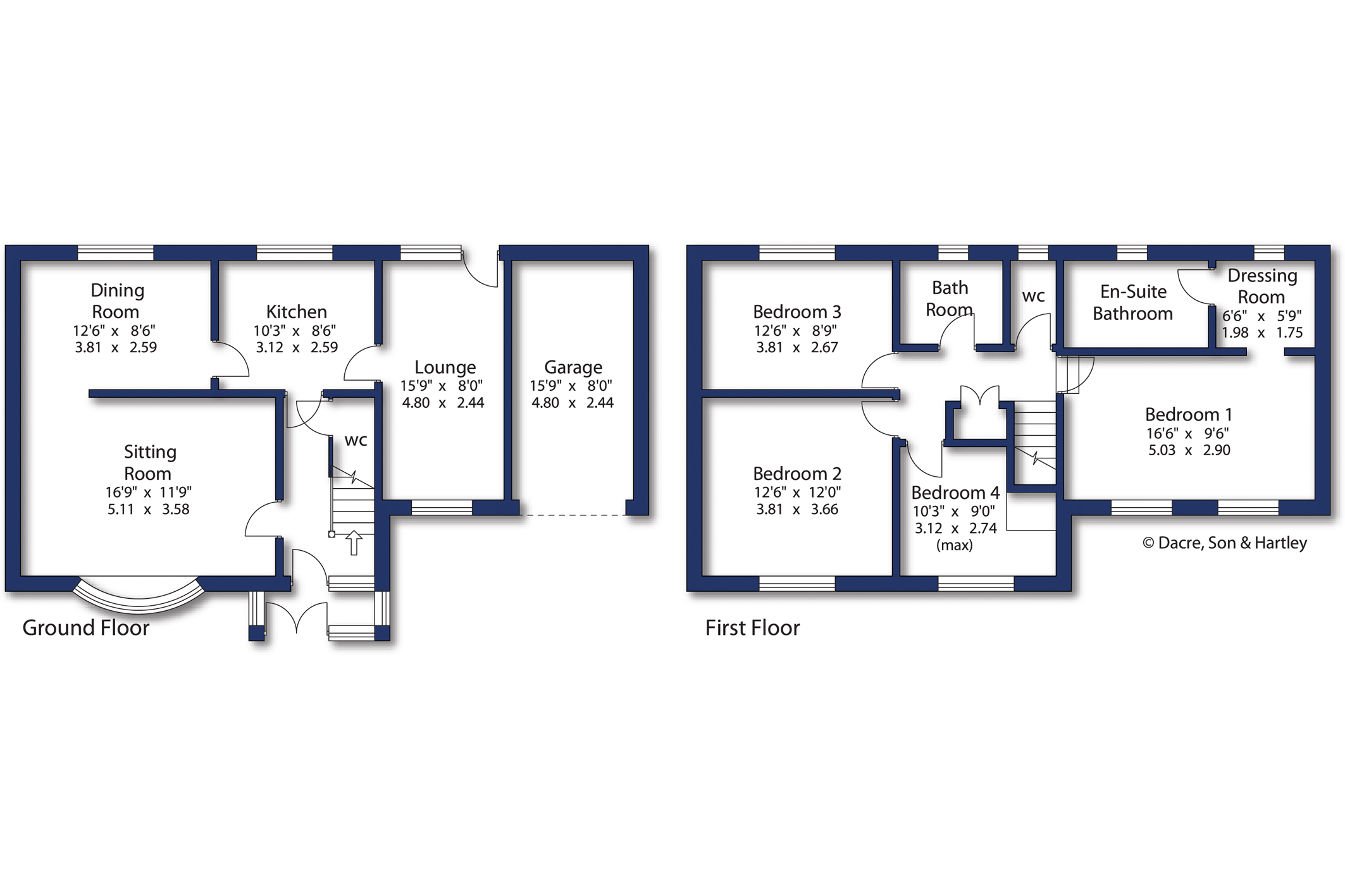 2, Branwell Drive, Keighley floorplan
