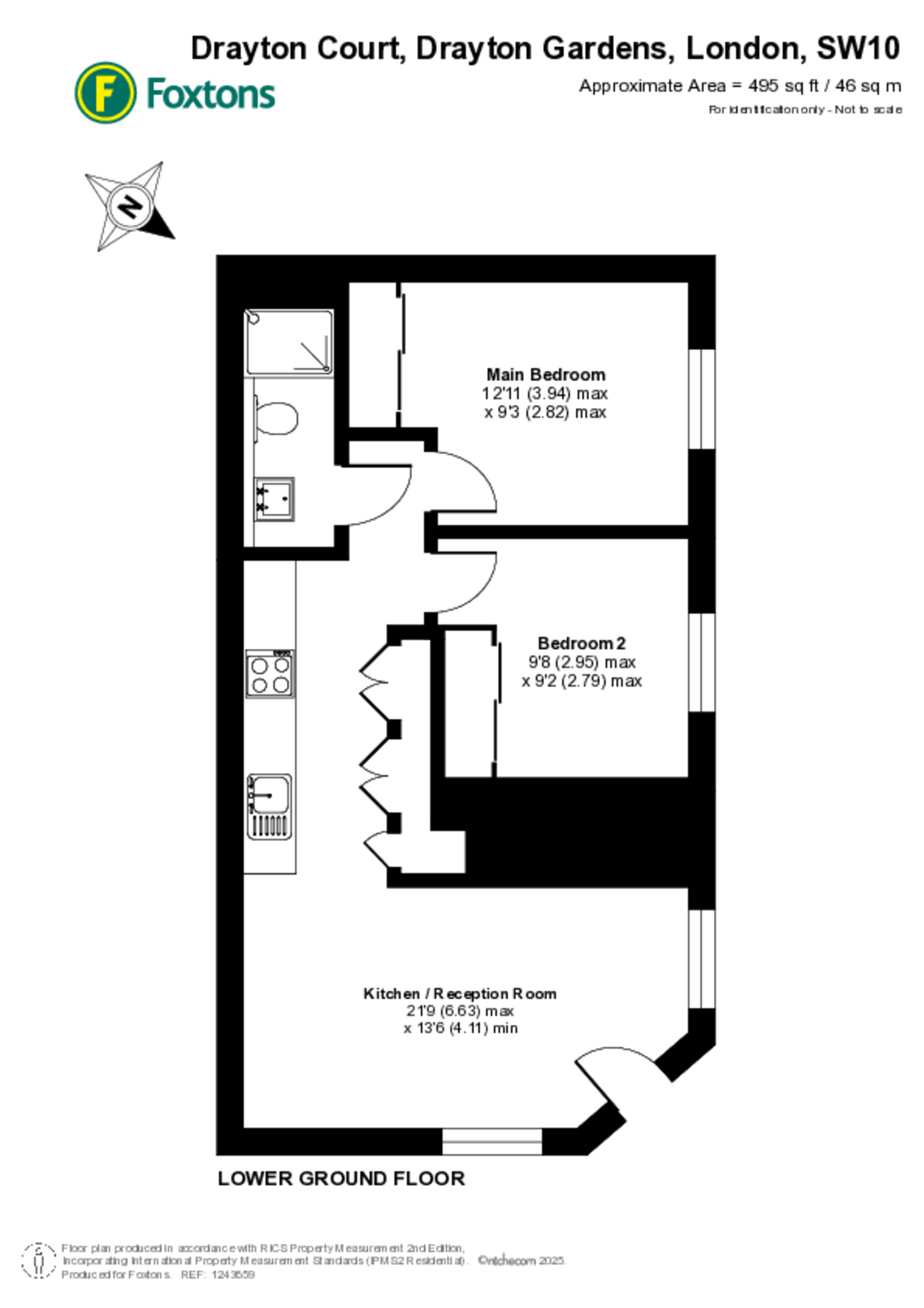 Drayton Gardens, Chelsea floorplan