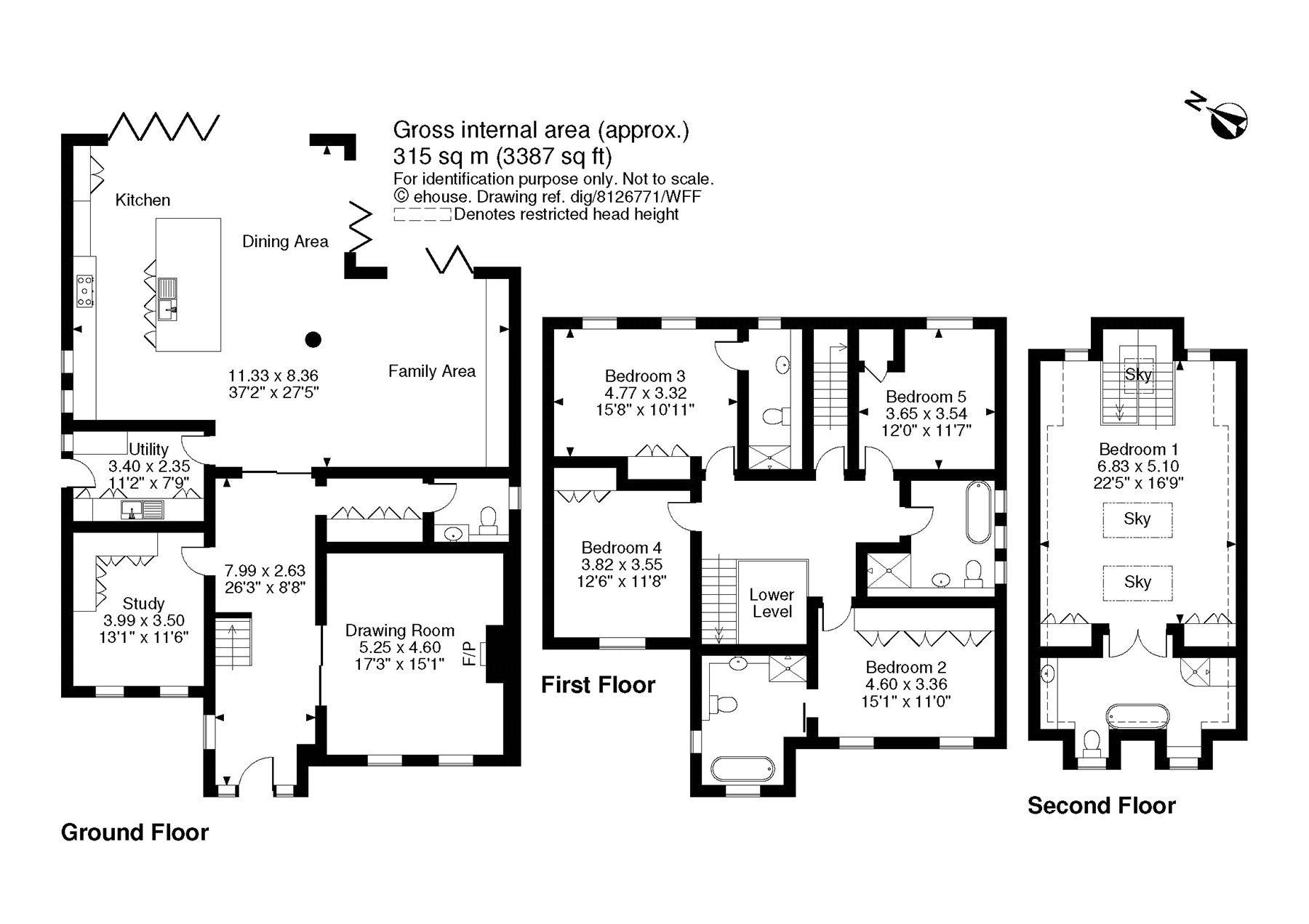 Gullane,, Grove End Lane, Surrey floorplan