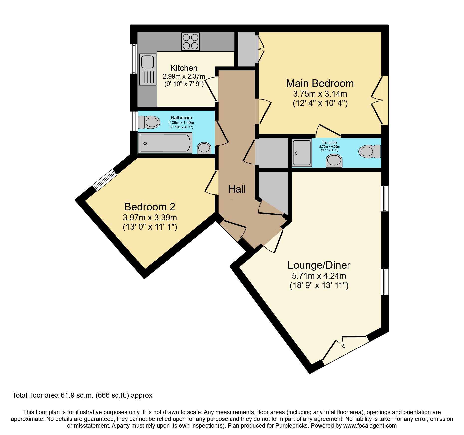 184, Dunhill Avenue, Coventry floorplan