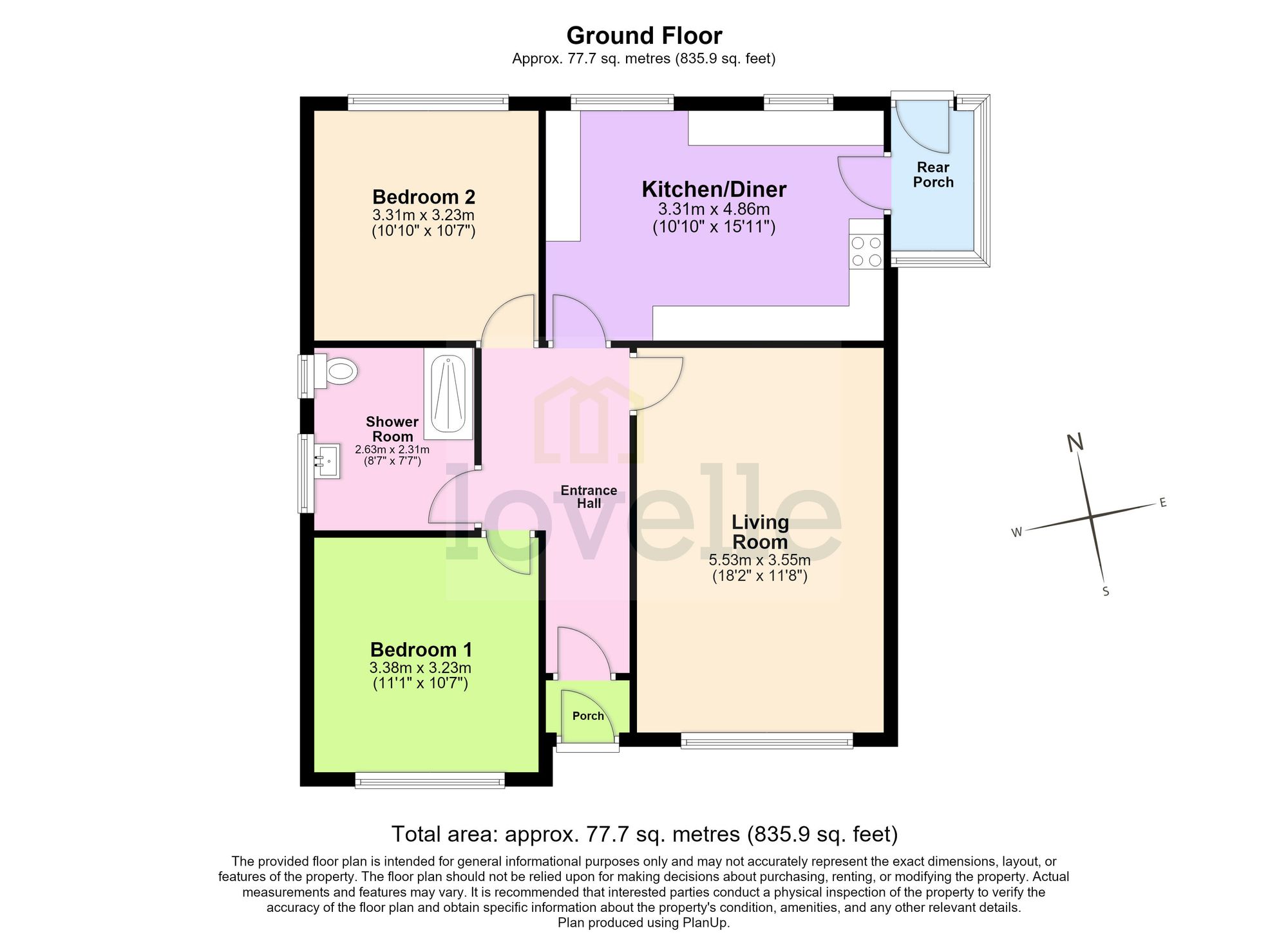65 Station Road, Grimsby floorplan