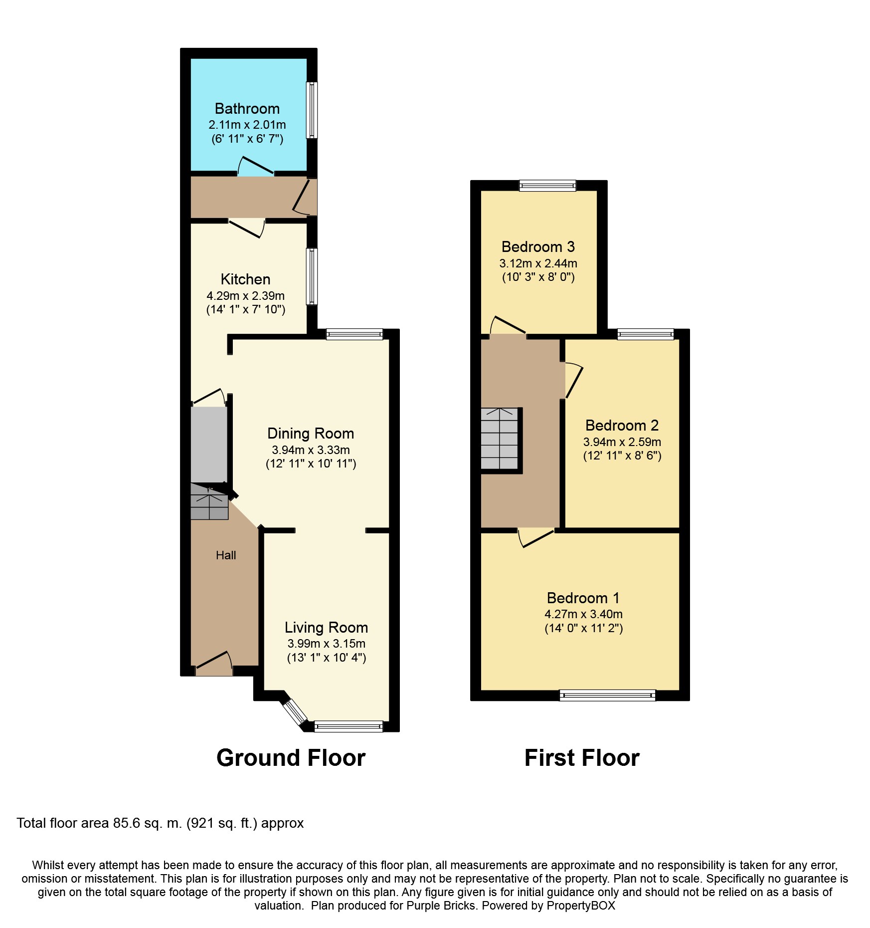 3 Bedrooms Terraced house for sale in Brentwood Avenue, Altrincham WA14