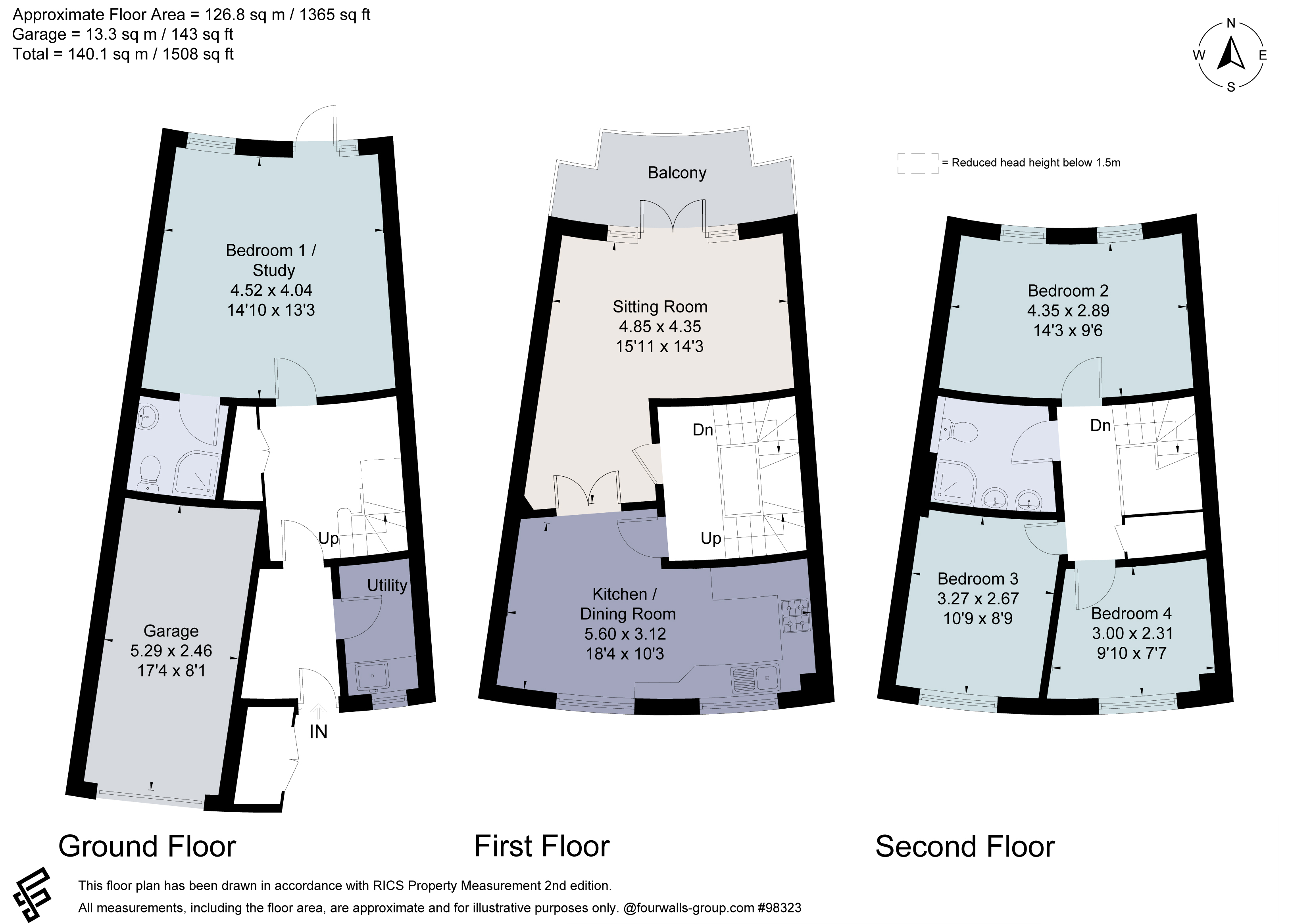 4, The Crescent, Cambridgeshire floorplan