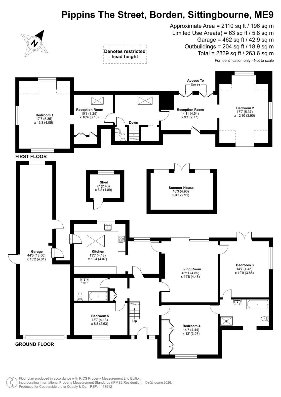 Pippins,, The Street, Sittingbourne floorplan