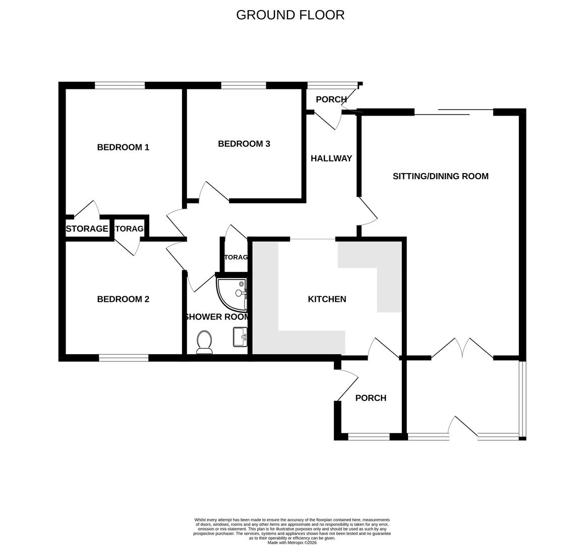 River View, Westleigh, Bideford floorplan