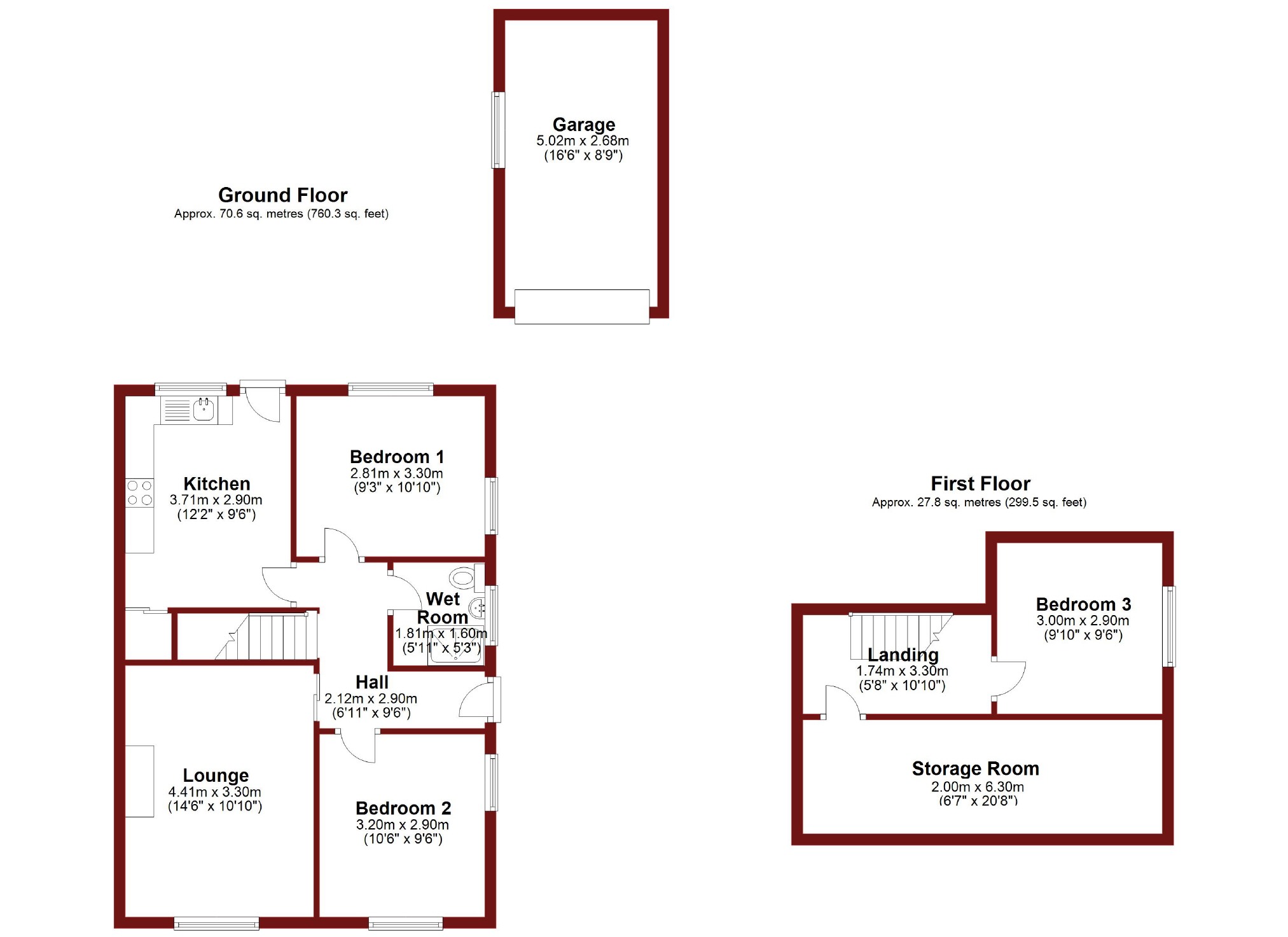 2 Bedrooms Semi-detached bungalow for sale in King Edward Drive, Flint, Flint, Flintshire CH6