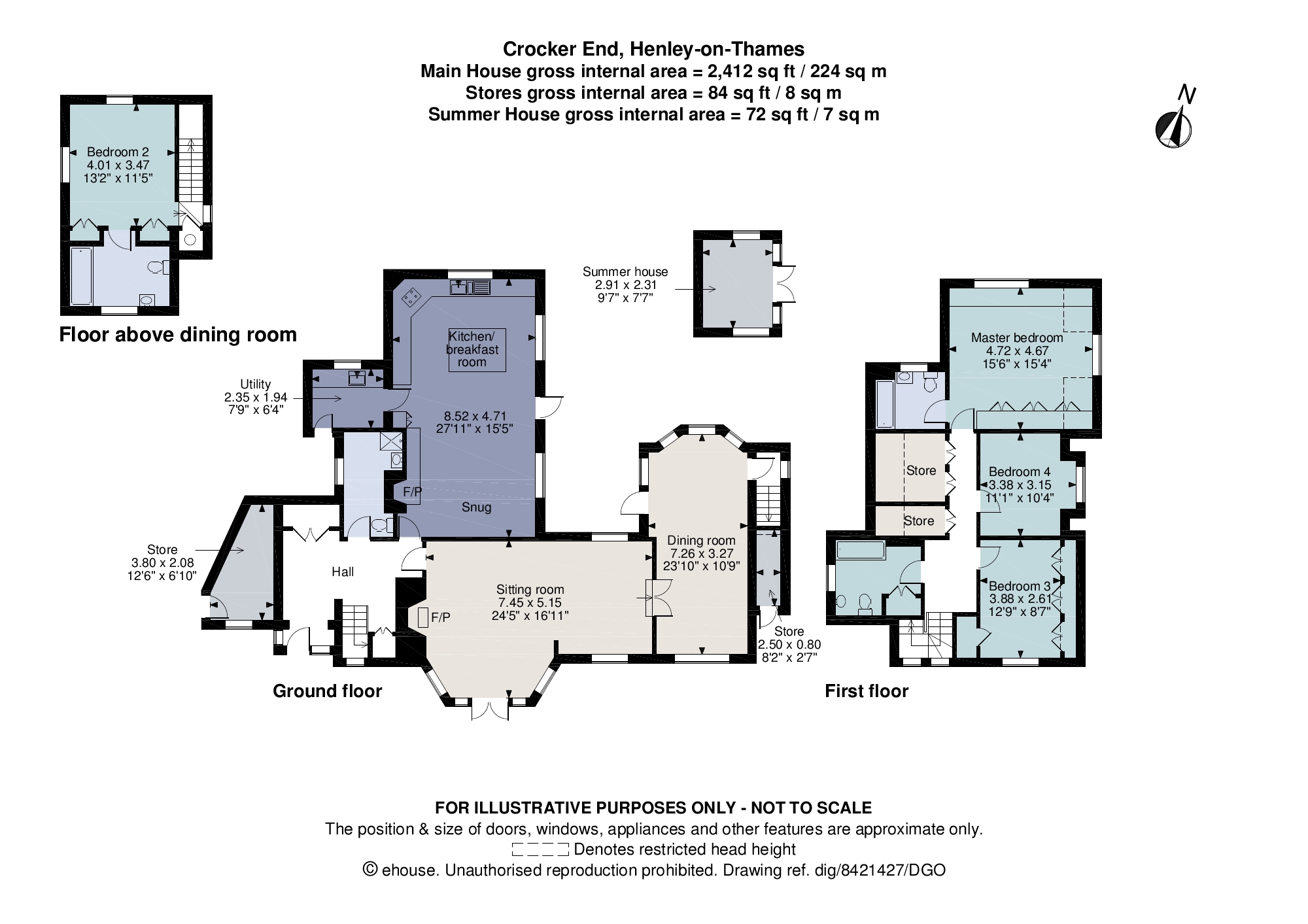 4 bed detached house for sale in Crocker End, Nettlebed, HenleyOnThames, Oxfordshire RG9 Zoopla