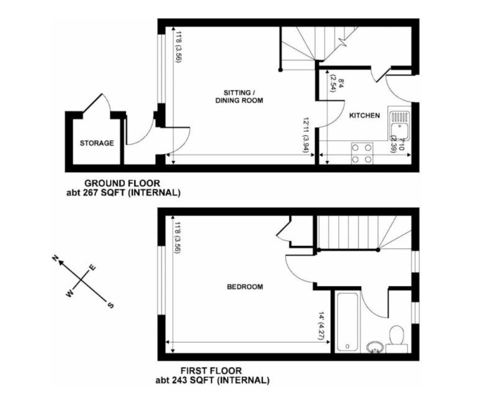 1 Bedrooms End terrace house for sale in Town End Close, Godalming GU7