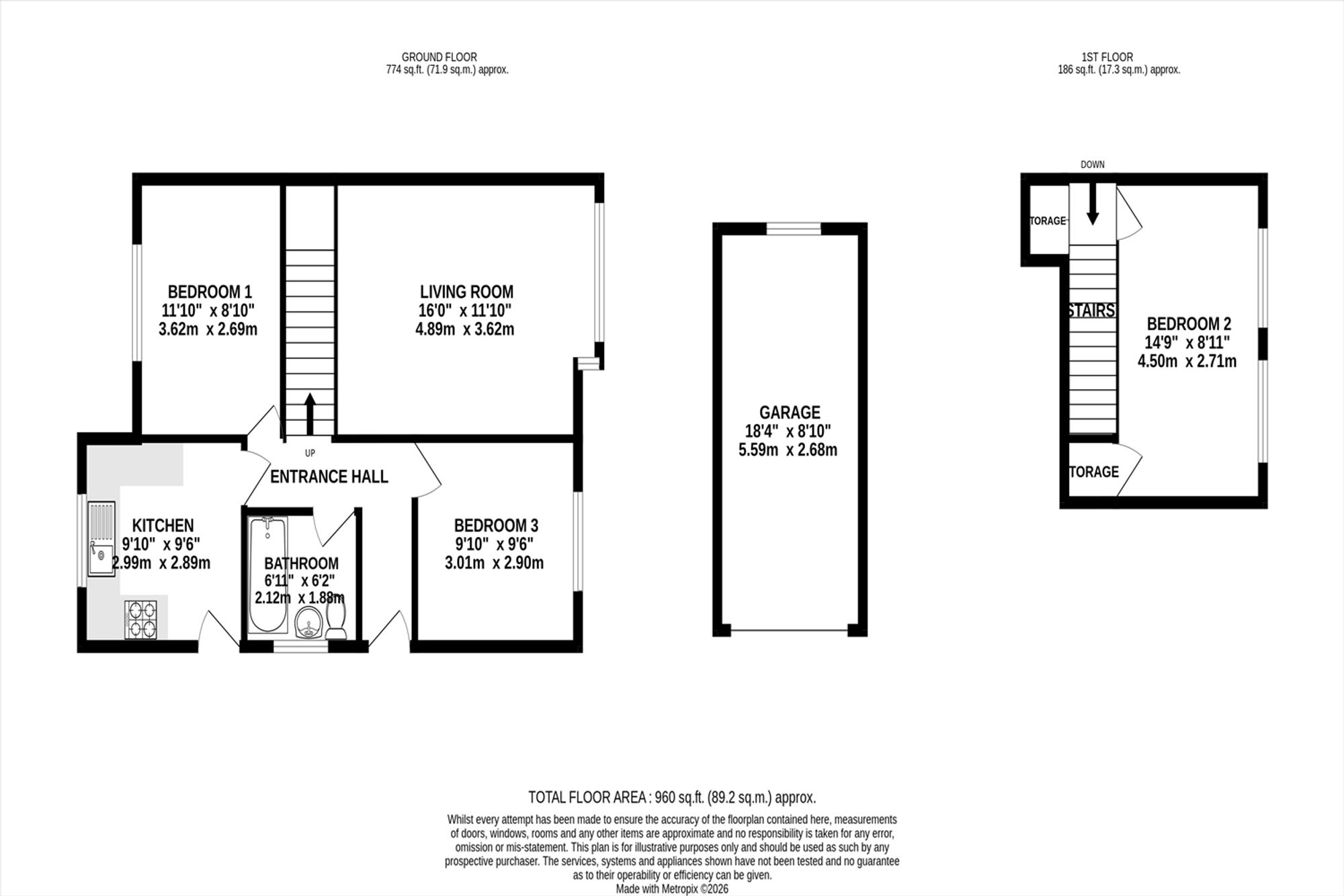 12 Sycamore Drive, Lymm floorplan