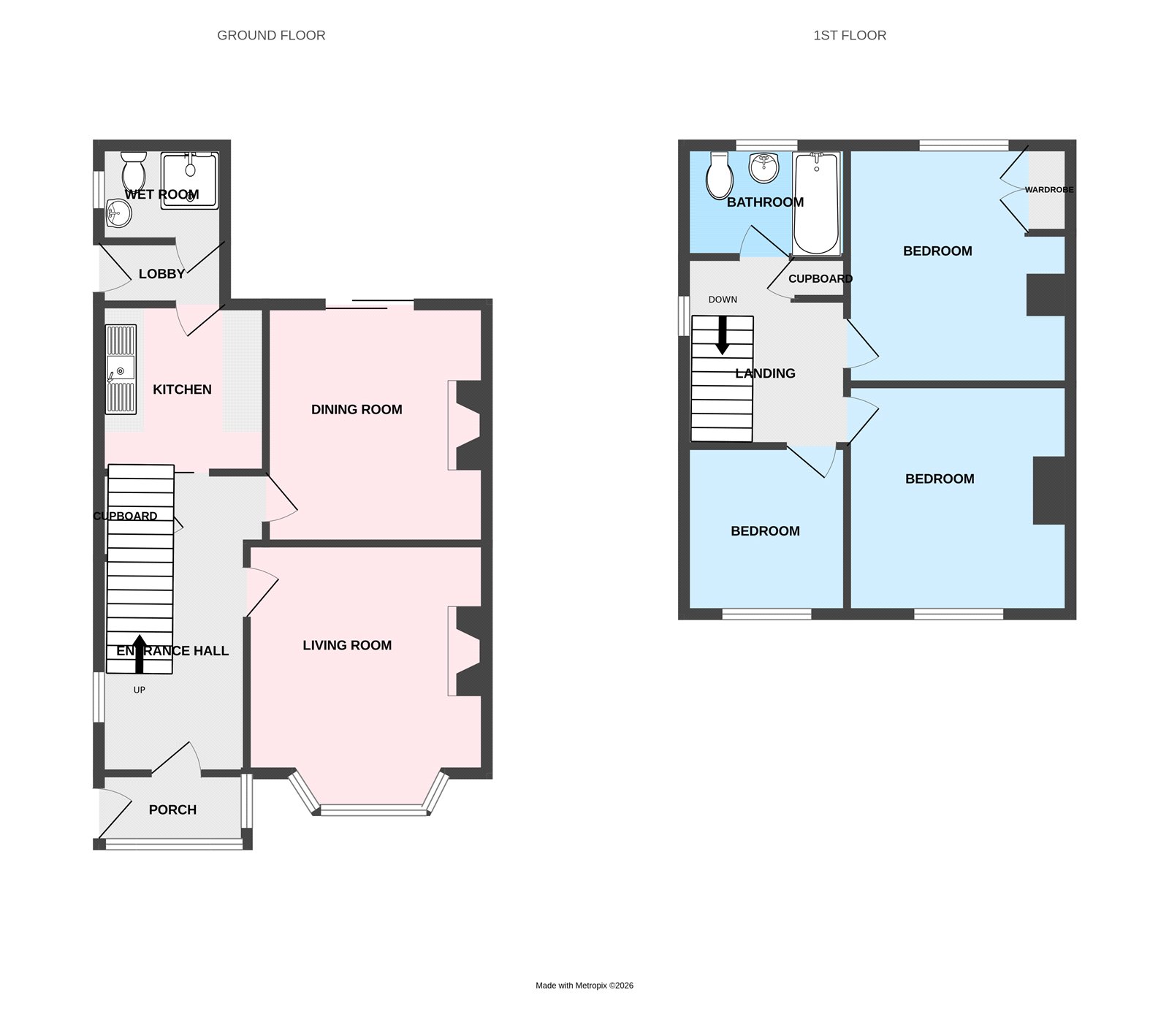 28, Mayfield Grove, Shrewsbury floorplan