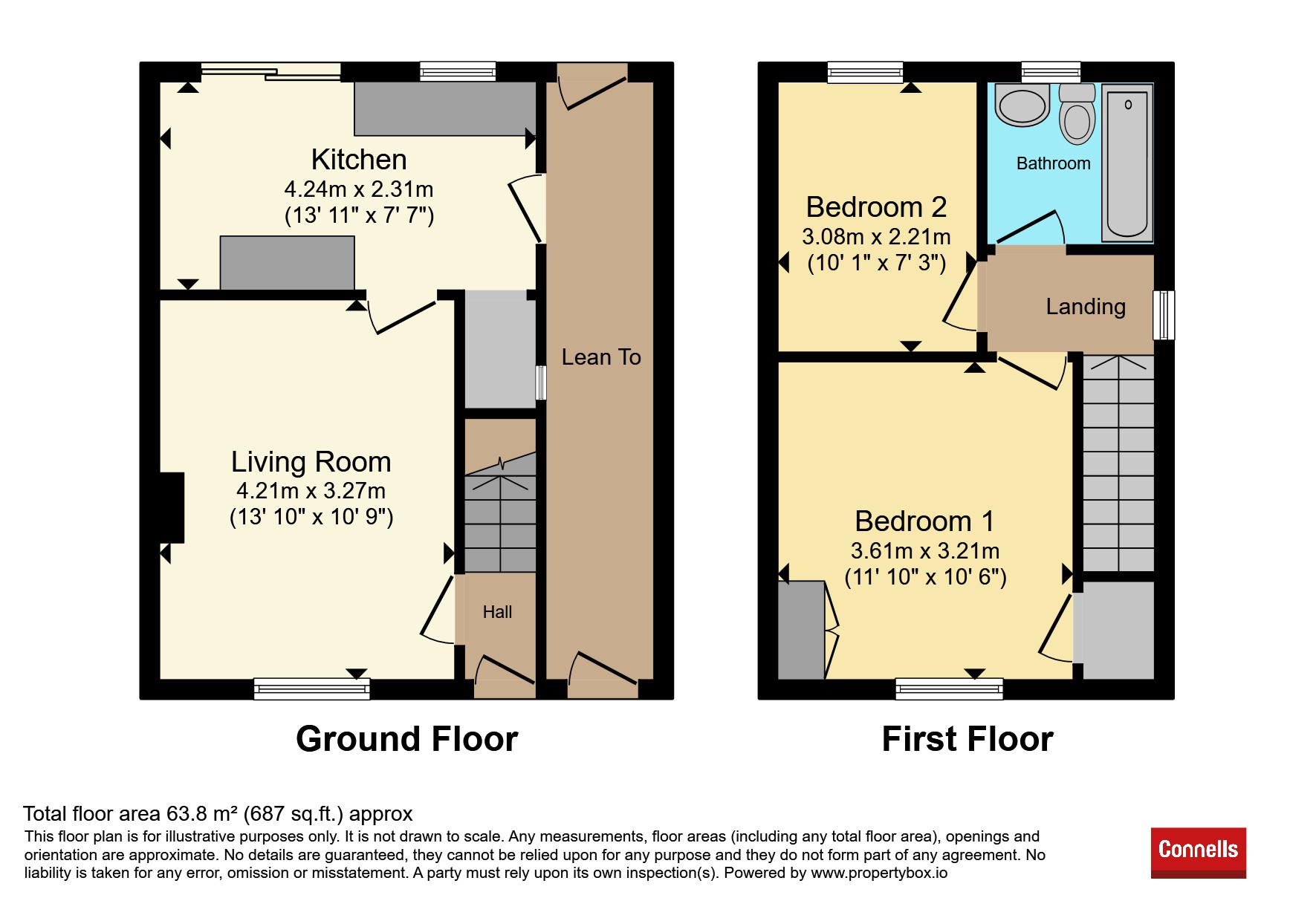 11, Brook Street, Kingswinford floorplan