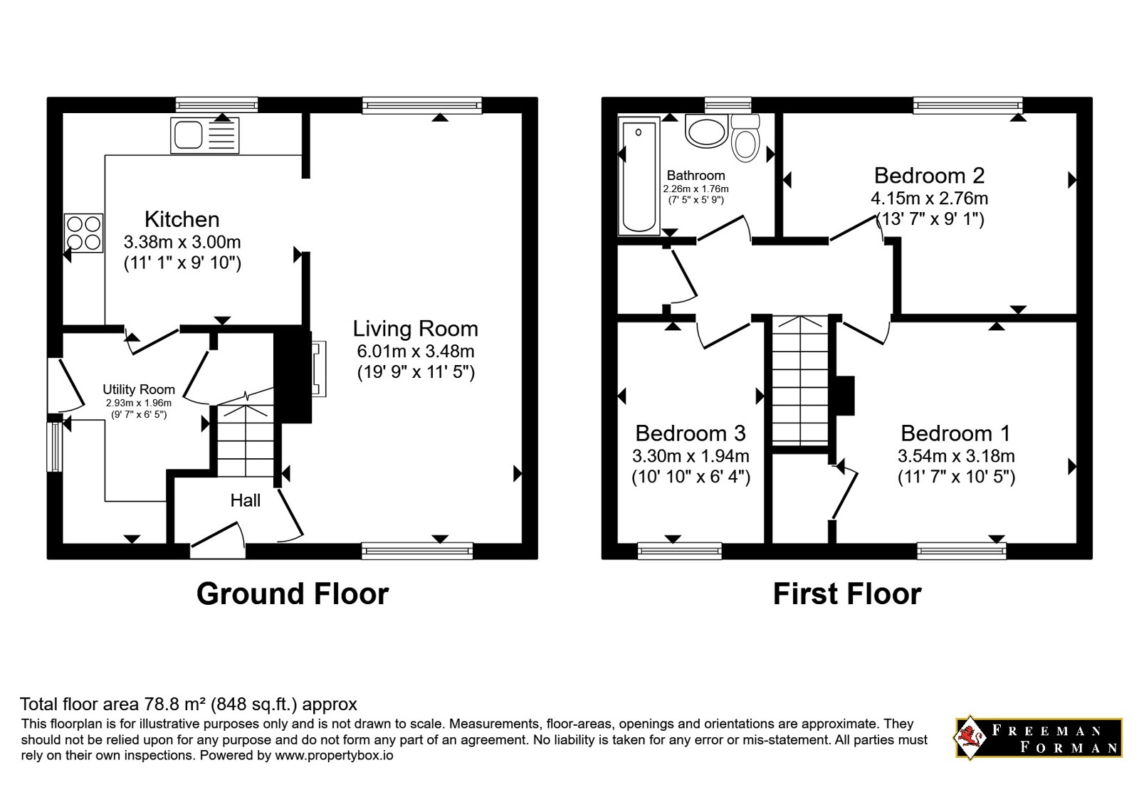 4, Knight Road, Kent floorplan