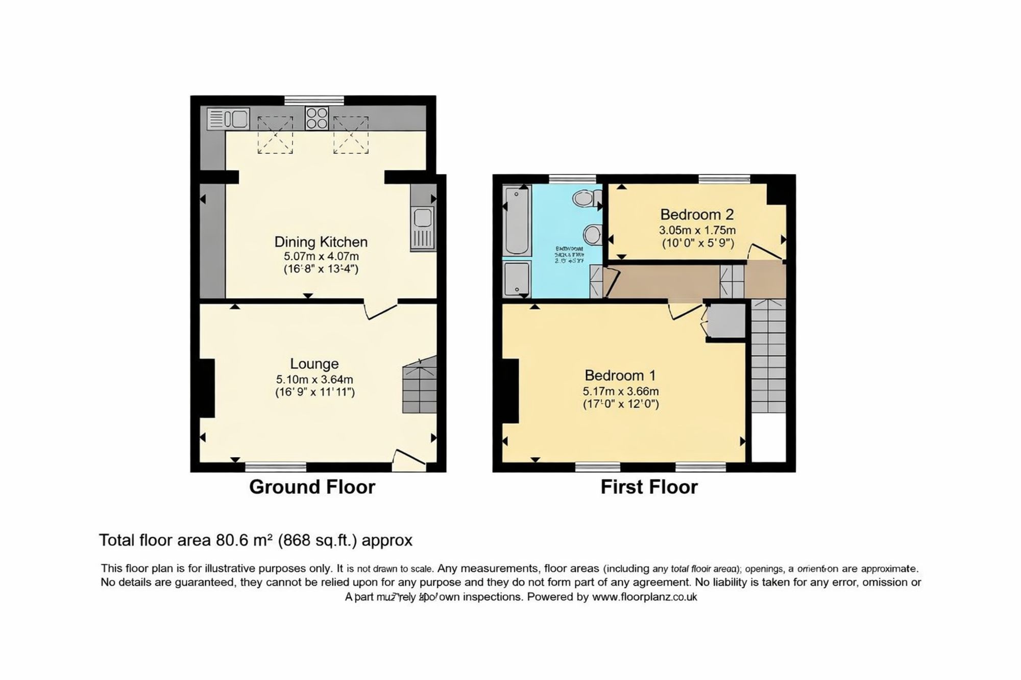 2 John Street, Truro floorplan