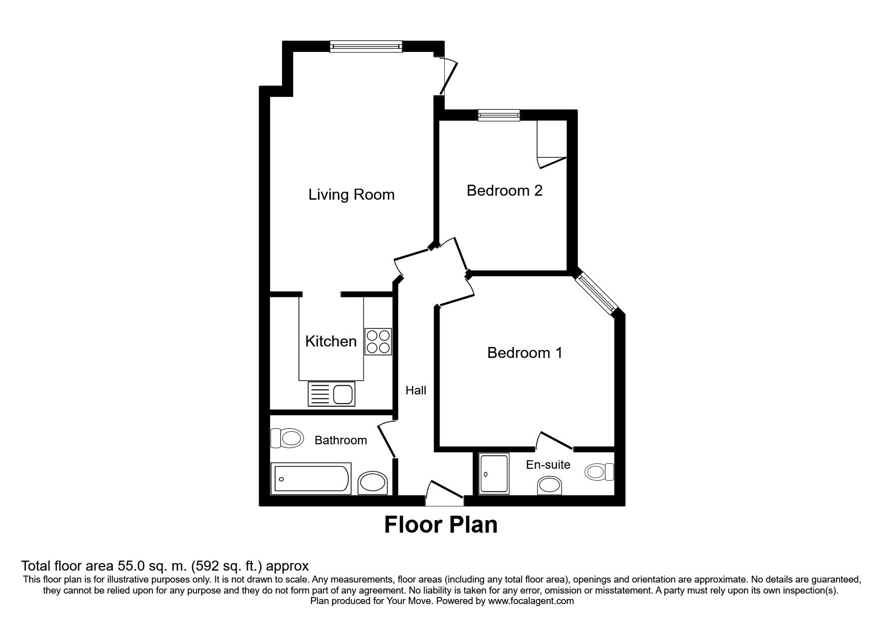 2 bed flat for sale in Ashley House Raddenstile Lane, Exmouth EX8 Zoopla