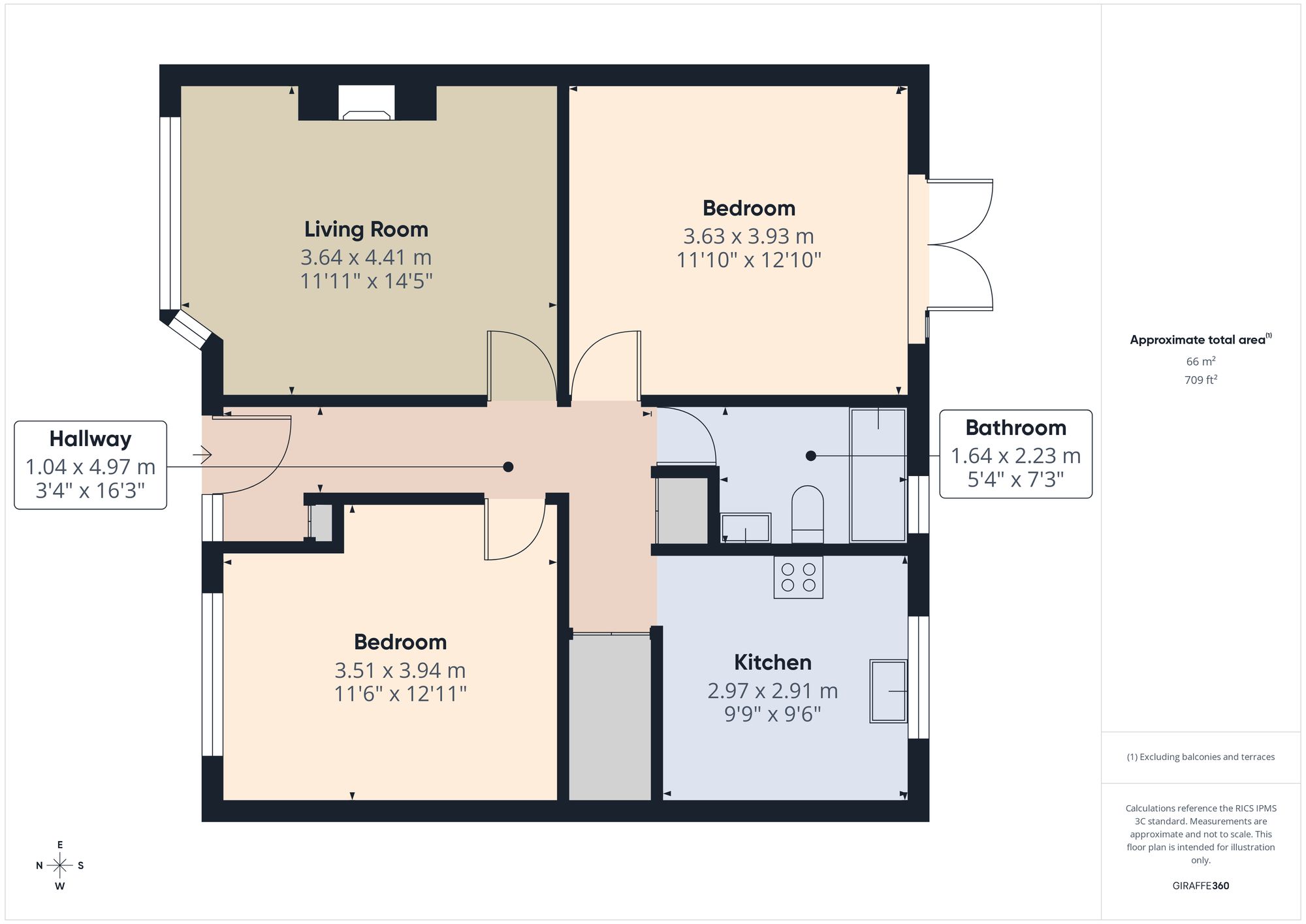 9 Trenant, Ebbw Vale floorplan