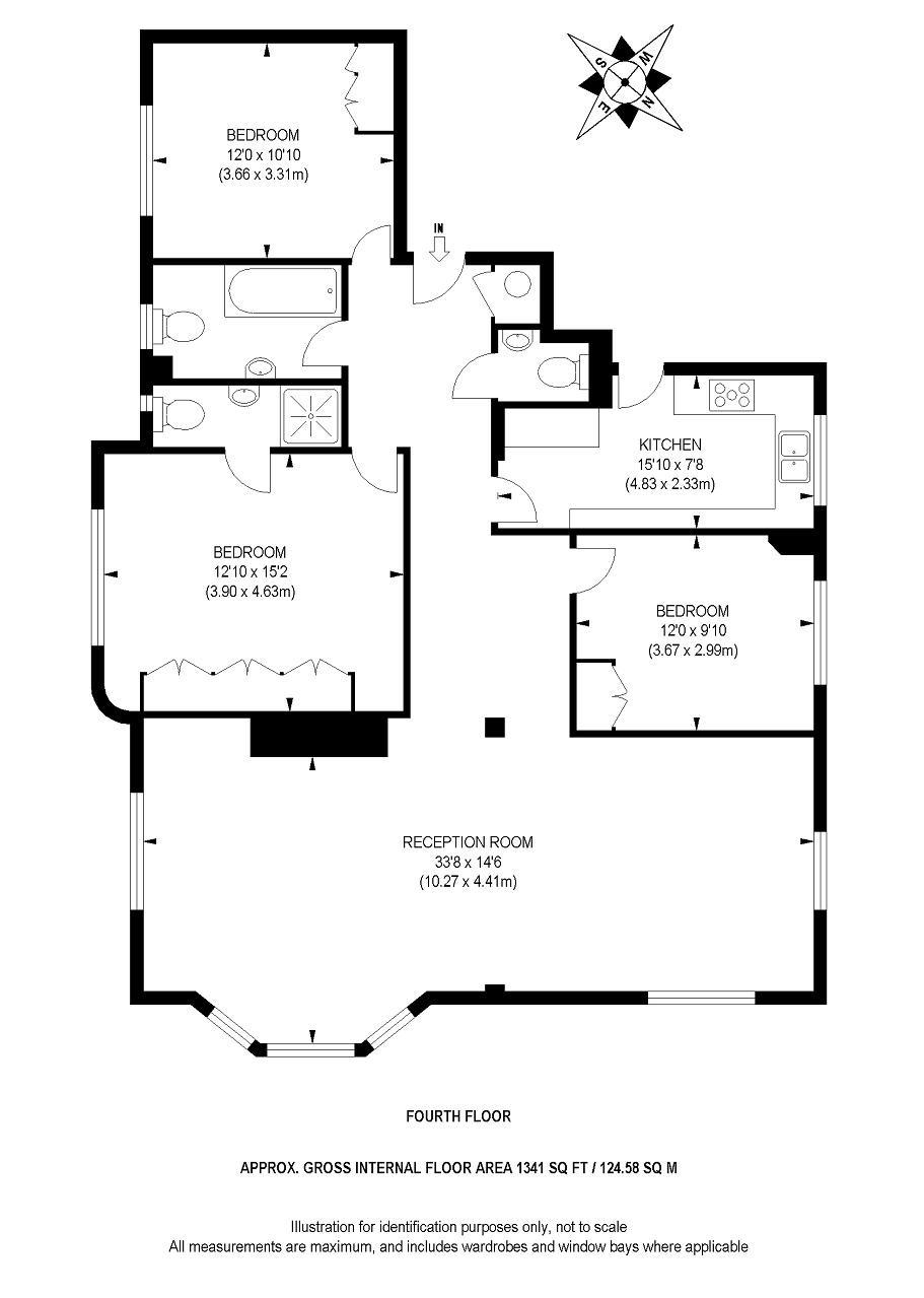 3 Bedrooms Flat to rent in Hamilton Court, Maida Vale W9