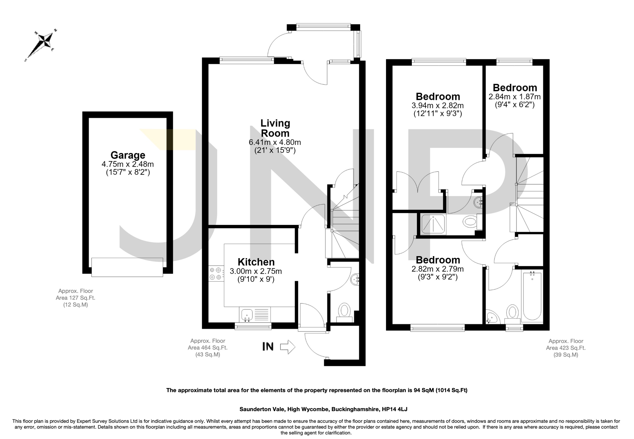 Saunderton Vale, High Wycombe floorplan