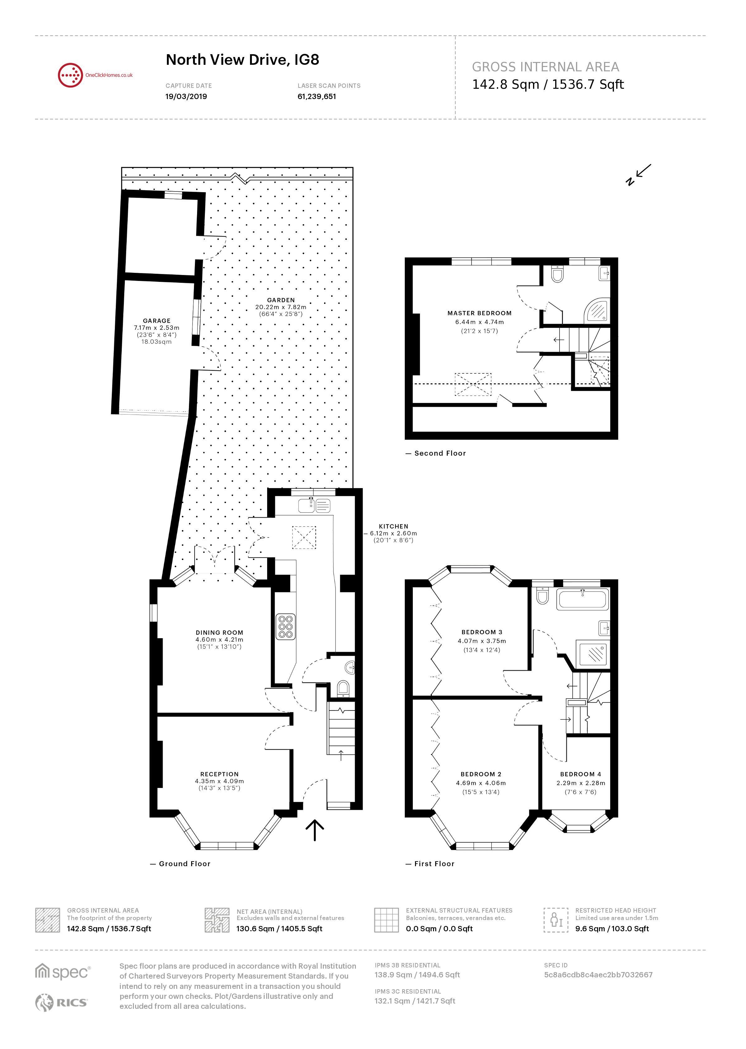 4 Bedrooms Semi-detached house for sale in North View Drive, Woodford Green IG8