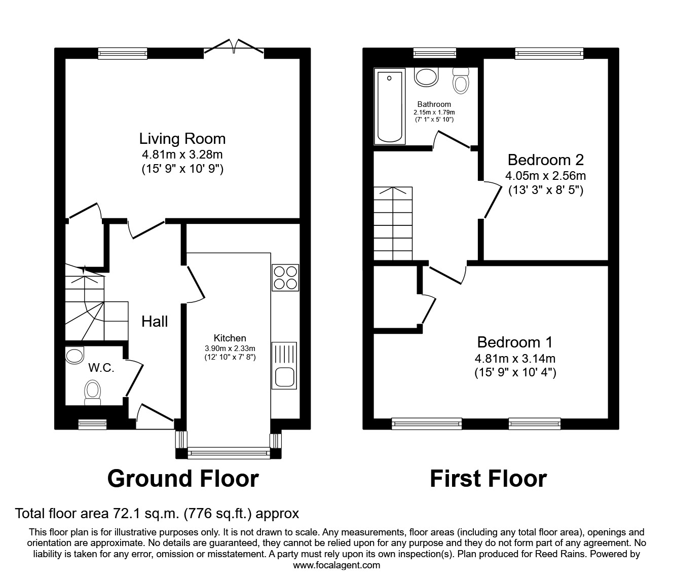 Aldridge Road, Manchester floorplan