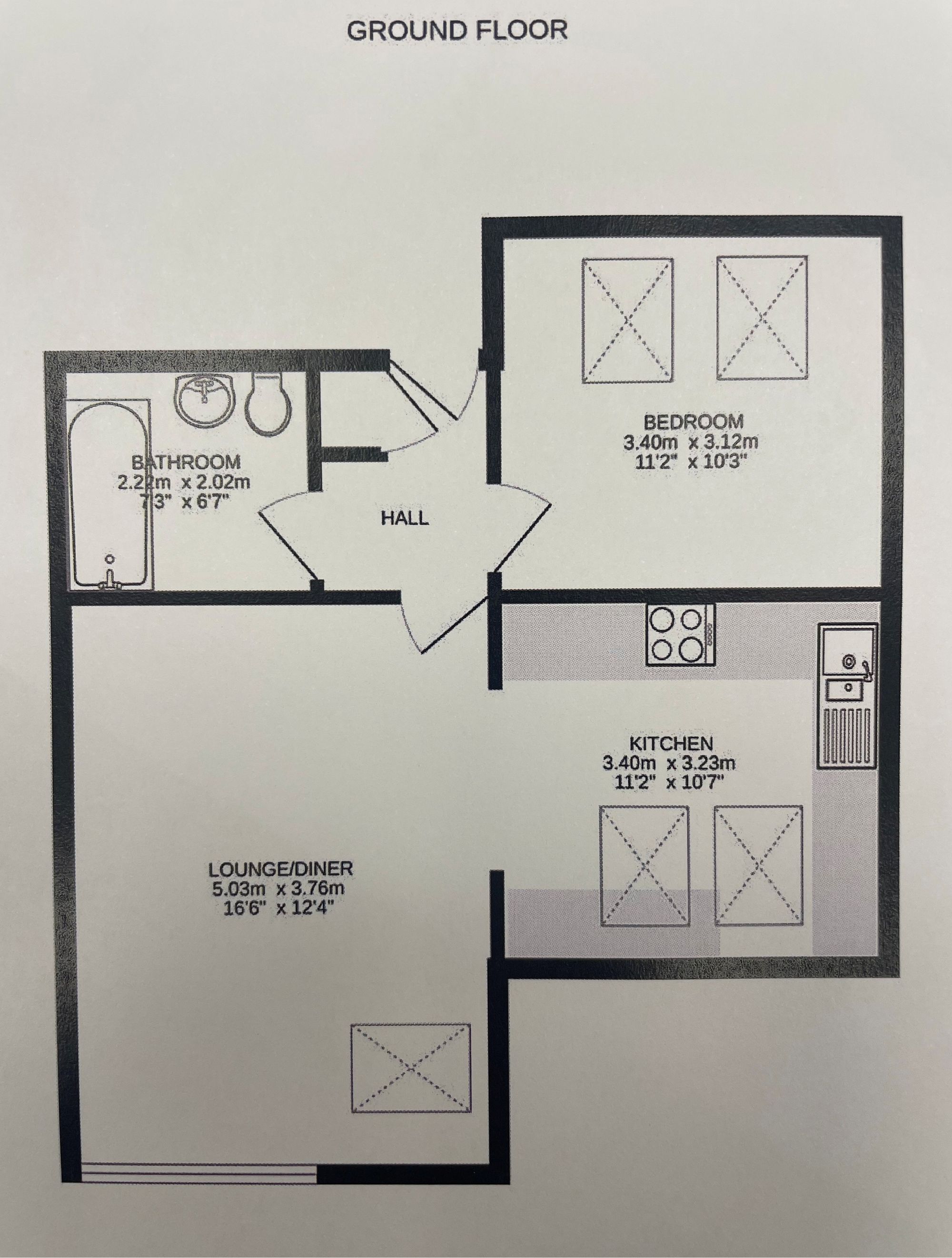 14 Trevose Flats St. Ives Road, Carbis Bay, St. Ives floorplan