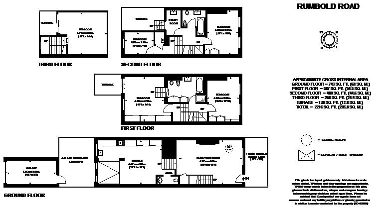 5 Bedrooms  to rent in Rumbold Road, London SW6