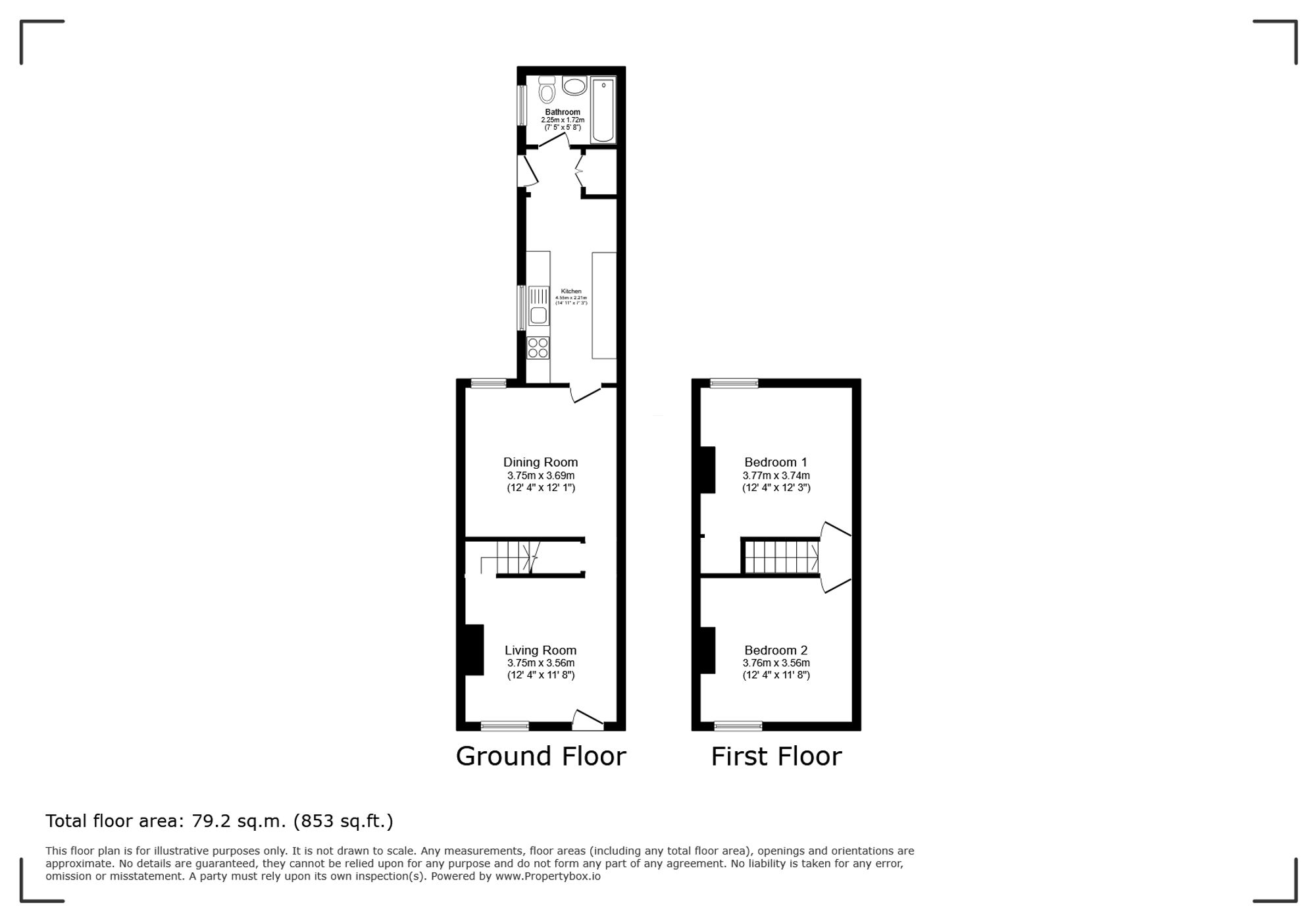 27 Carron Street, Stoke-On-Trent floorplan