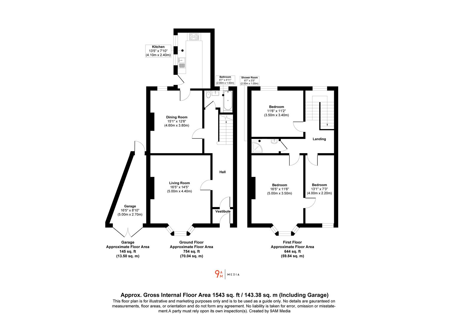 3, Novar Crescent, Kirkcaldy floorplan