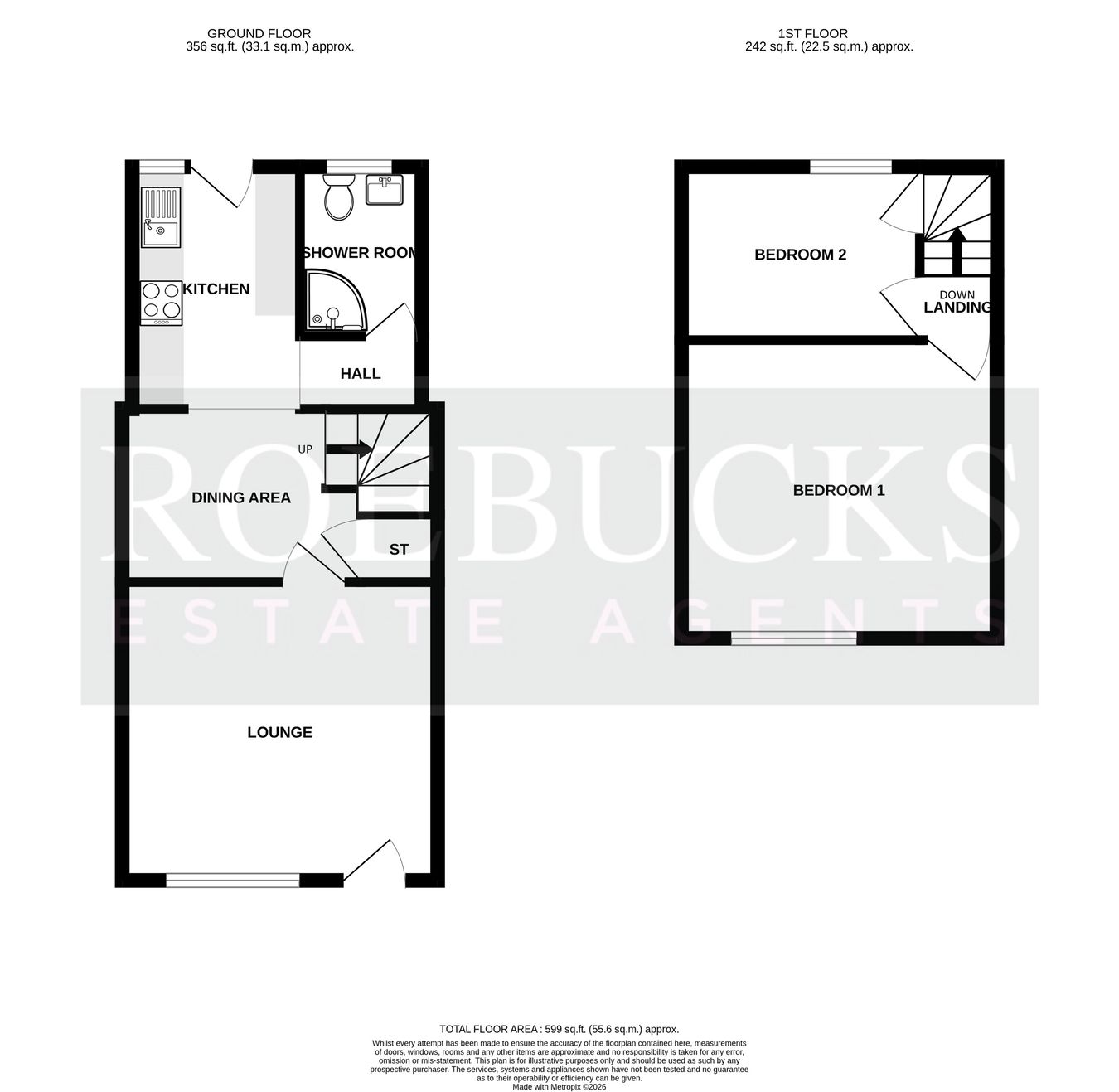 4, Queen Street, Sheffield floorplan