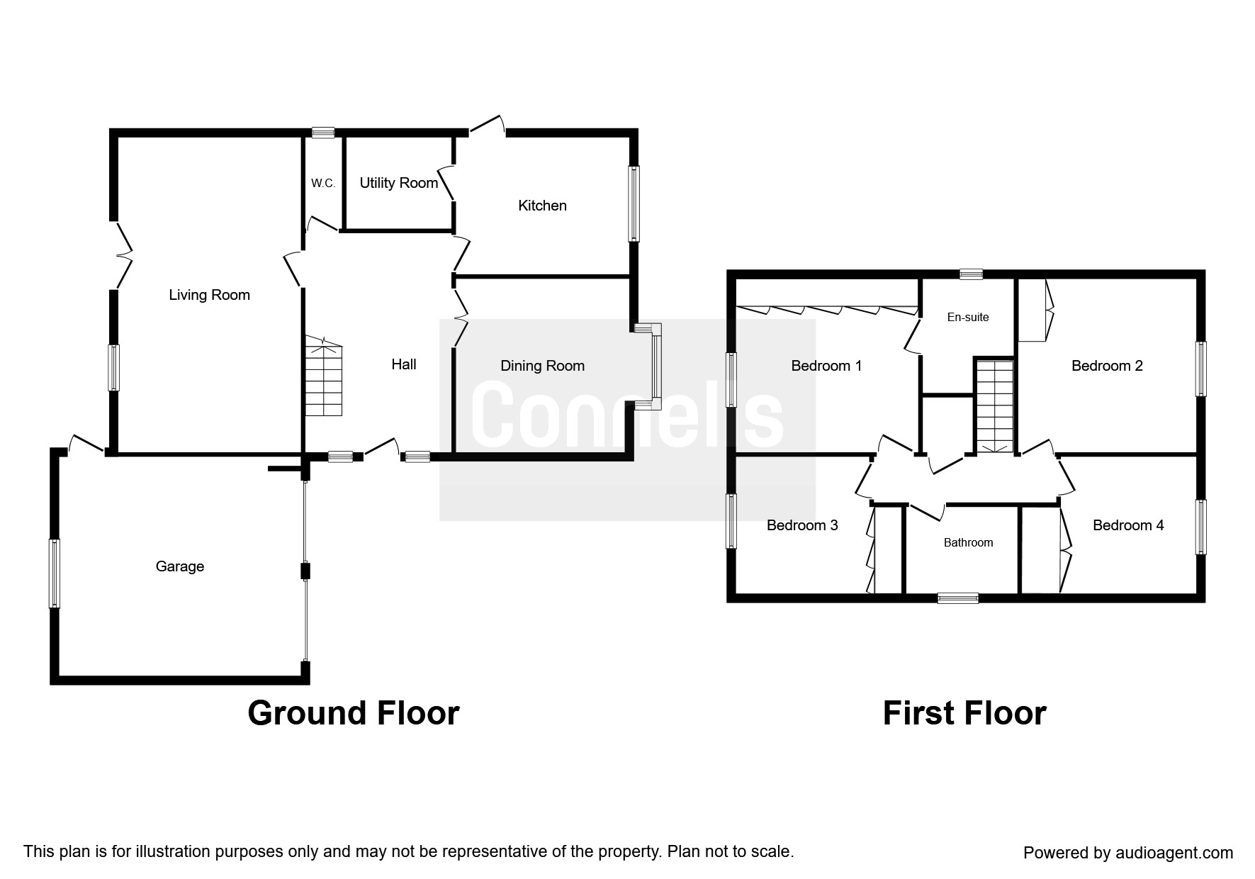 4 Bedrooms Detached house for sale in Albany Close, Bushey WD23