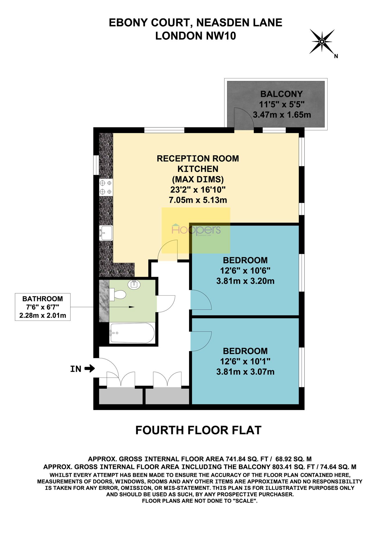 Neasden Lane, London floorplan