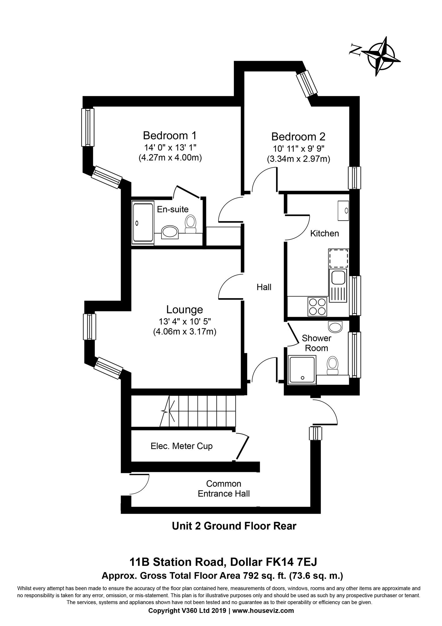 2 Bedrooms Flat for sale in Station Road, Dollar FK14